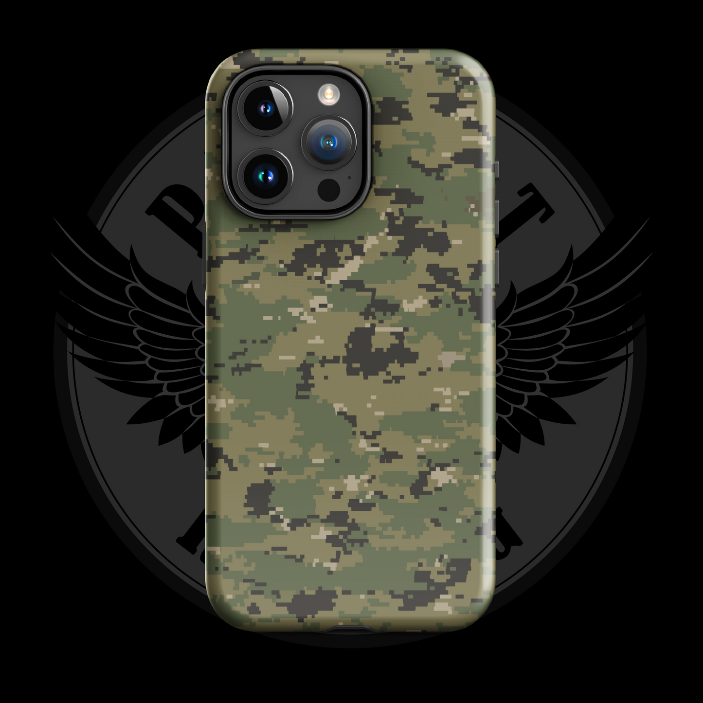 Tactical Operator Camo iPhone Case – Military-Grade Dual-Layer Protection with Free Shipping