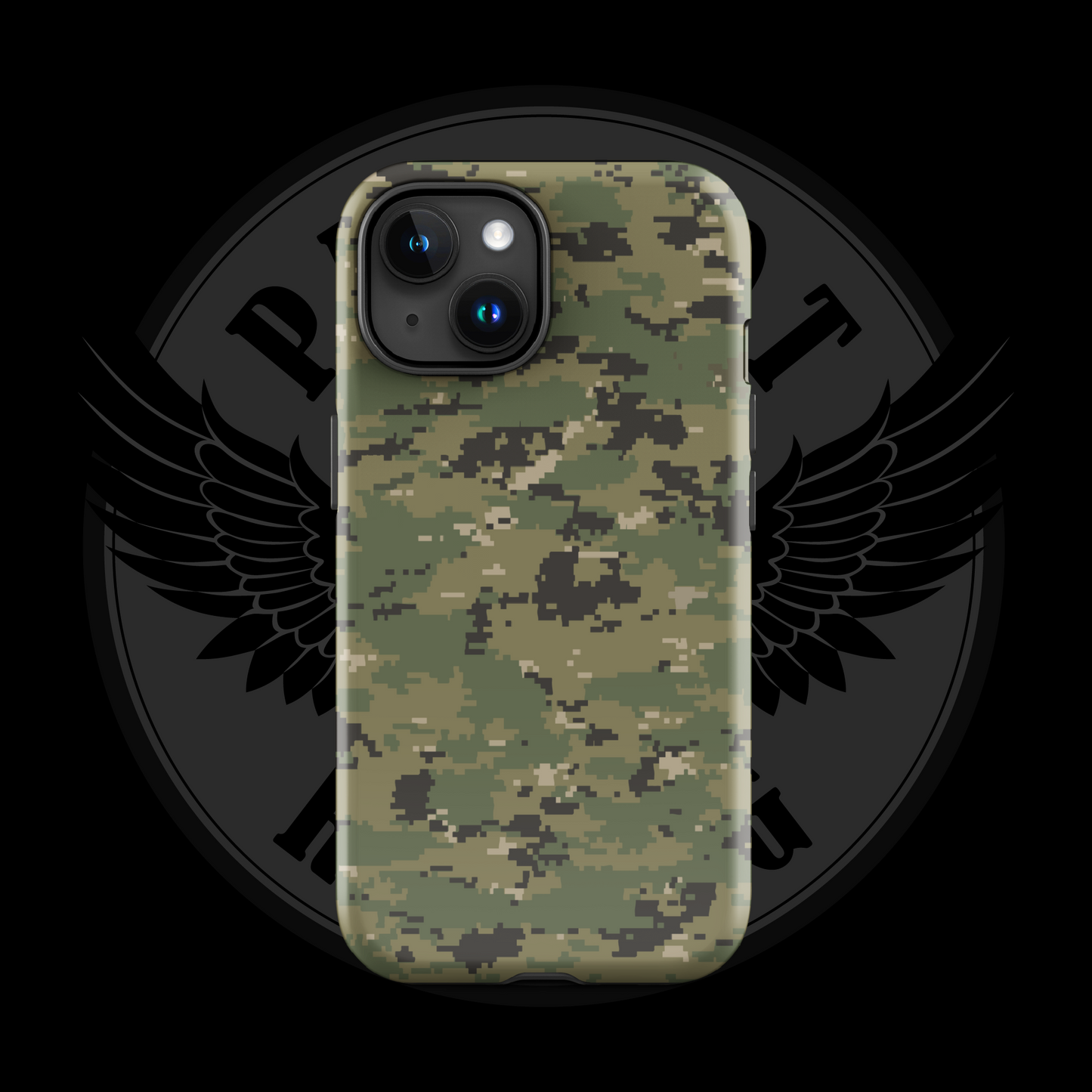 Tactical Operator Camo iPhone Case – Military-Grade Dual-Layer Protection with Free Shipping