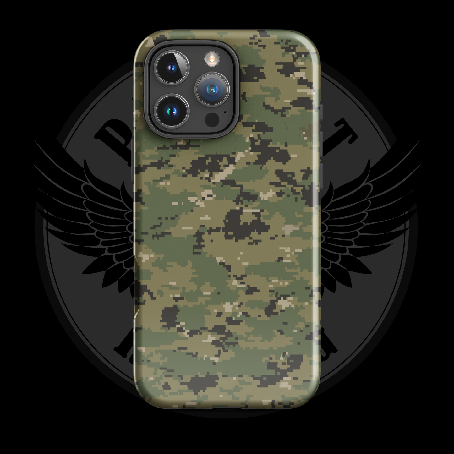 Tactical Operator Camo iPhone Case – Military-Grade Dual-Layer Protection with Free Shipping