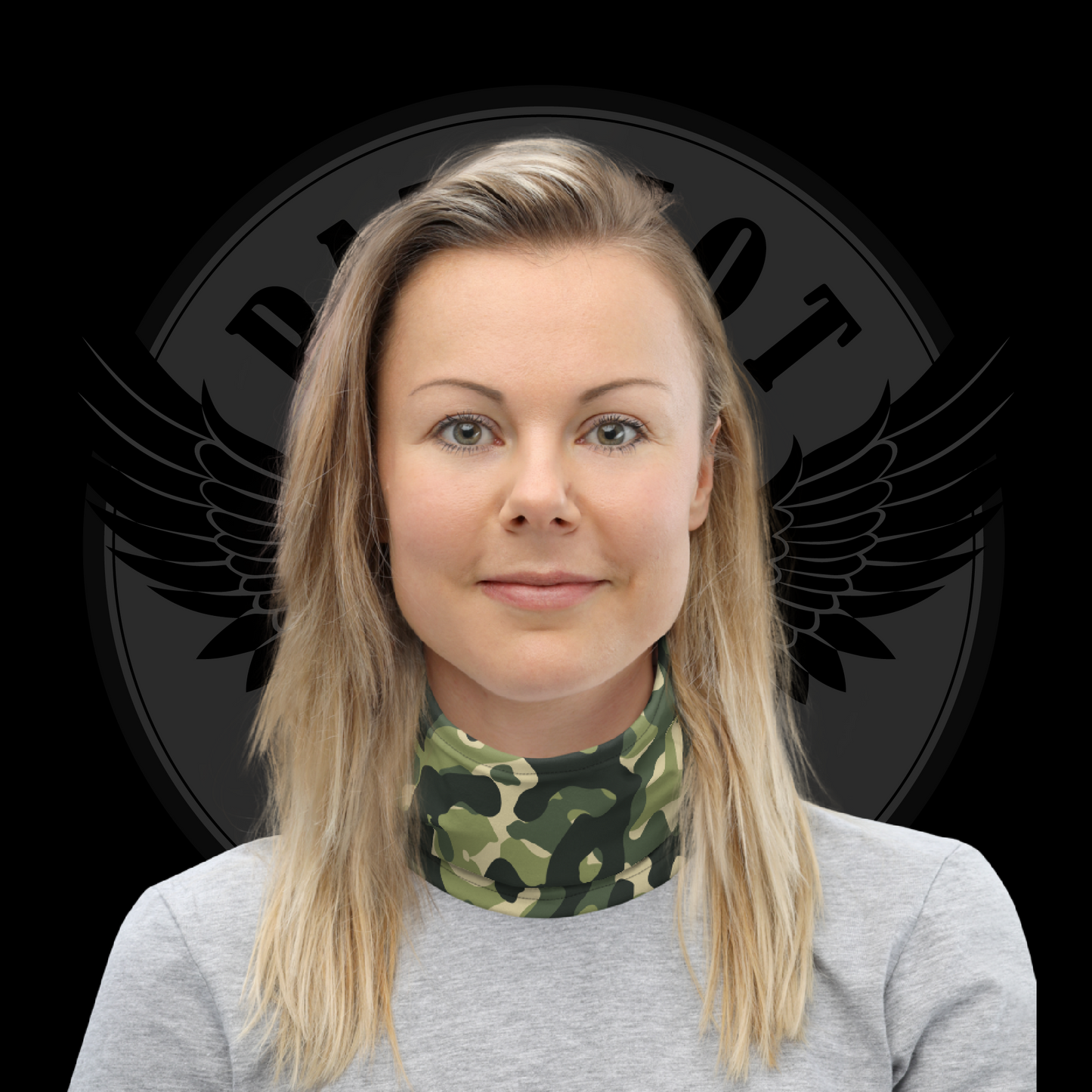 Woodland Warrior Tactical Face Cover – Multifunctional Neck Gaiter