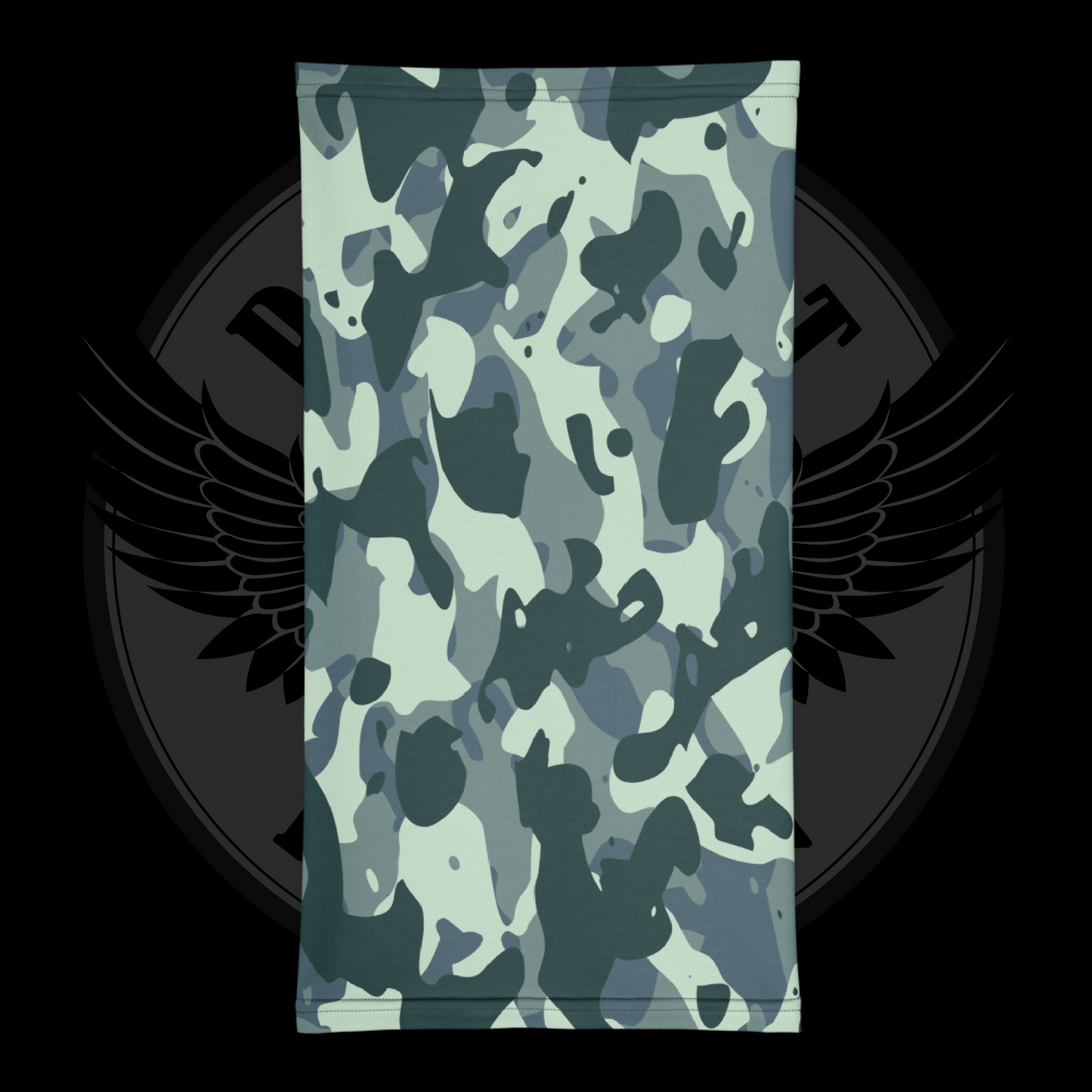 Midnight Stealth Tactical Face Cover – Multifunctional Neck Gaiter