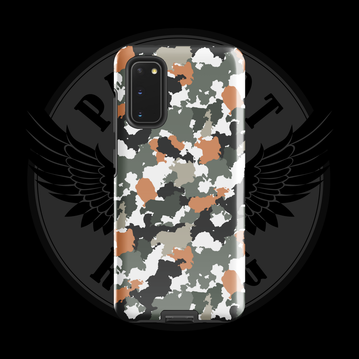 Urban Defender Camo Samsung Case – Tactical Dual-Layer Protection with Free Shipping