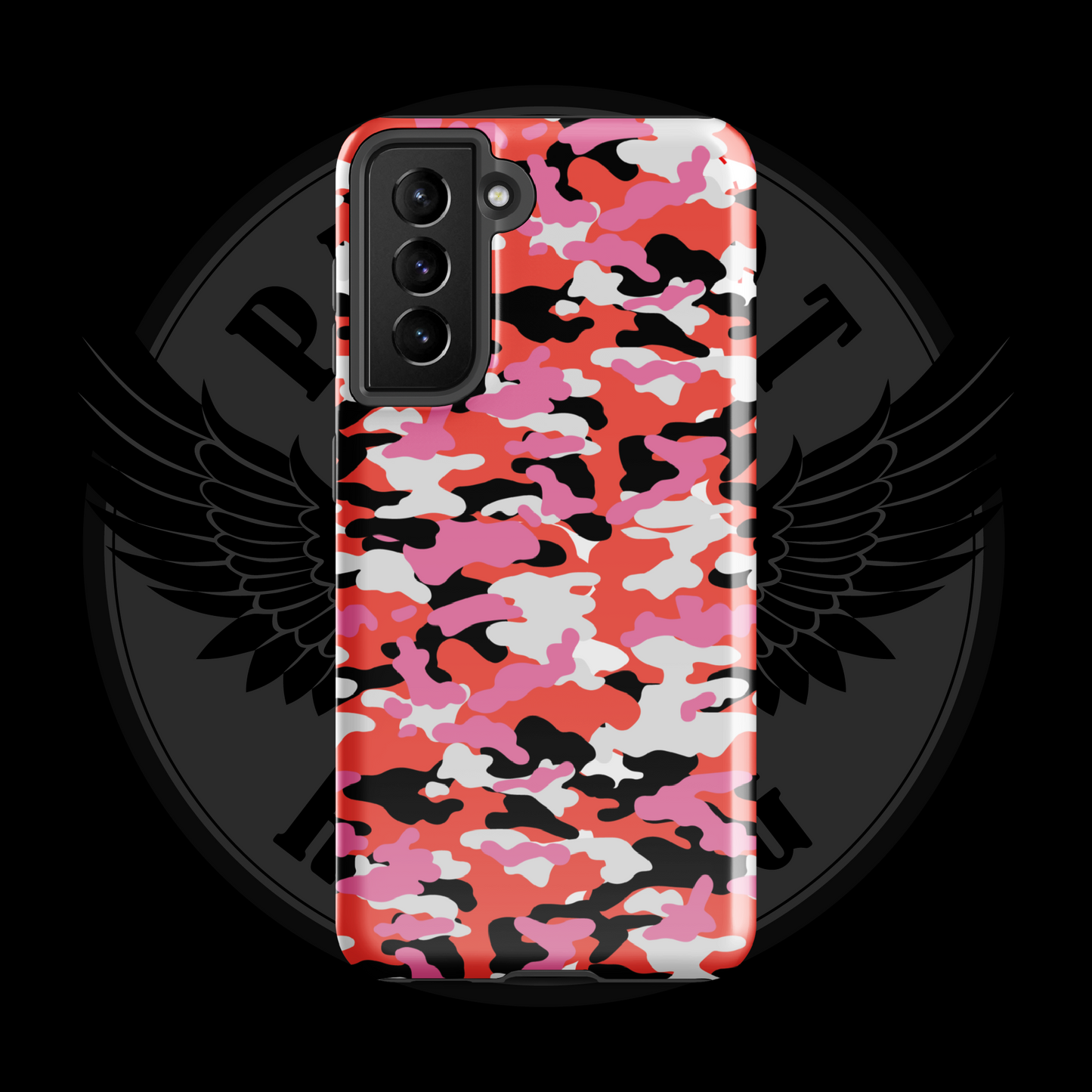 Liberty Blaze Camo Samsung Case – Bold Dual-Layer Protection with Free Shipping