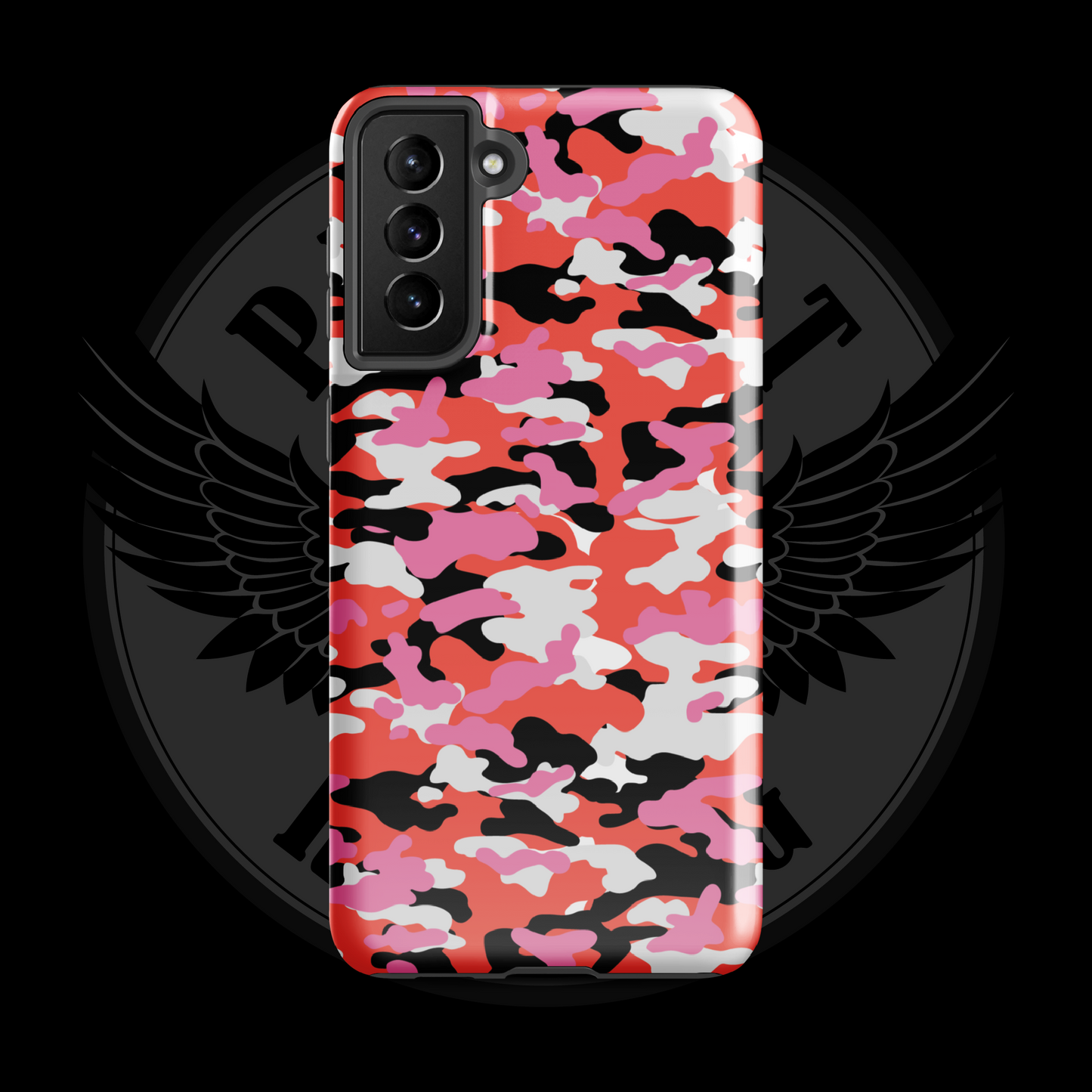 Liberty Blaze Camo Samsung Case – Bold Dual-Layer Protection with Free Shipping