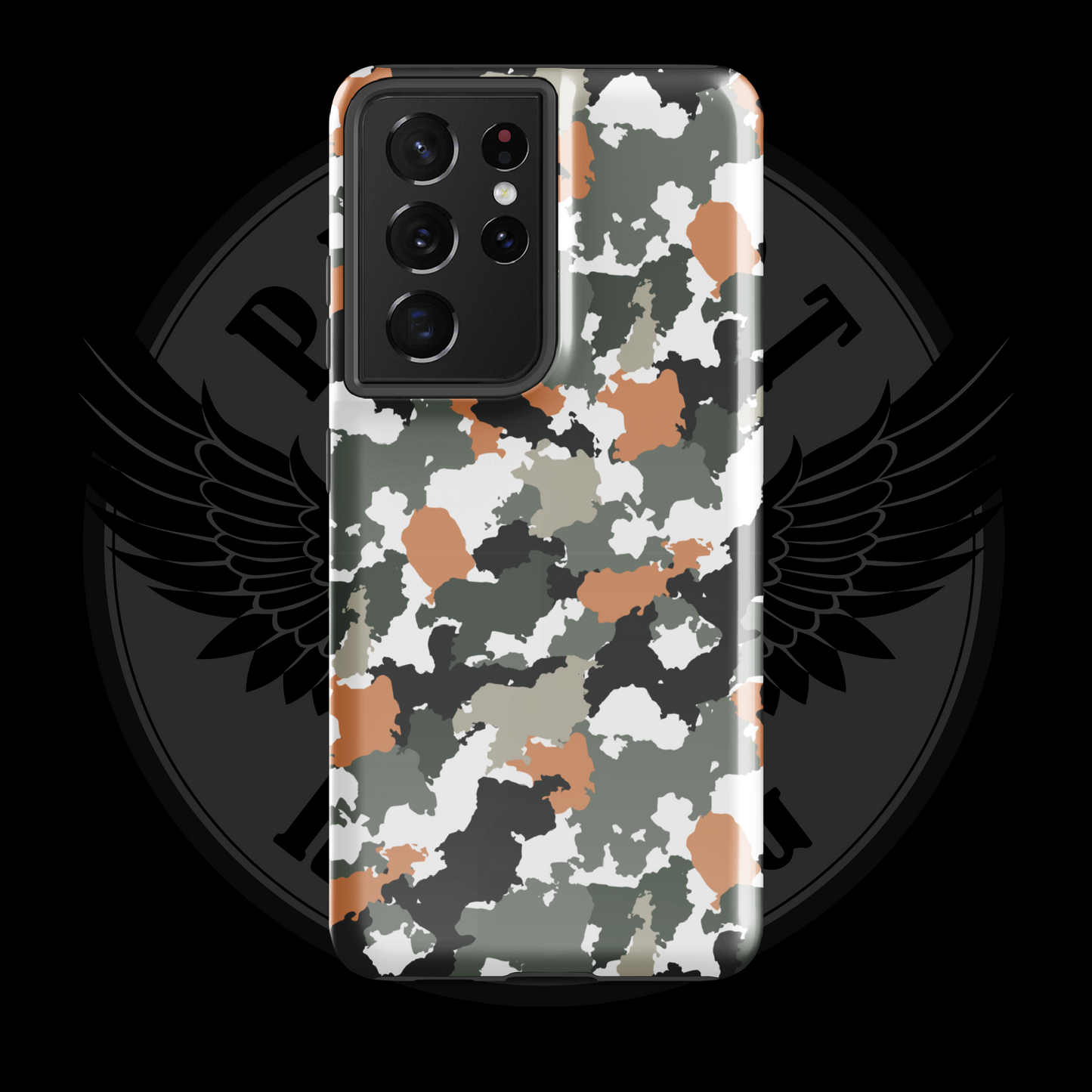 Urban Defender Camo Samsung Case – Tactical Dual-Layer Protection with Free Shipping