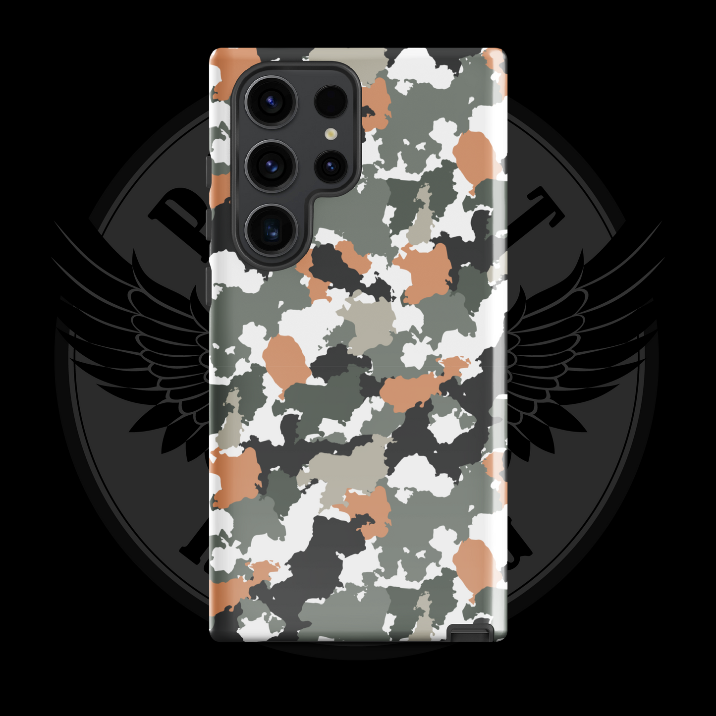 Urban Defender Camo Samsung Case – Tactical Dual-Layer Protection with Free Shipping