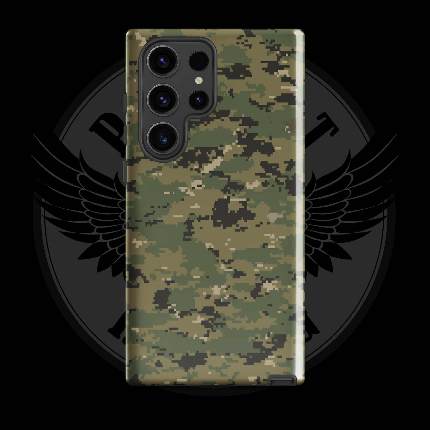 Tactical Operator Camo Samsung Case – Military-Grade Dual-Layer Protection with Free Shipping