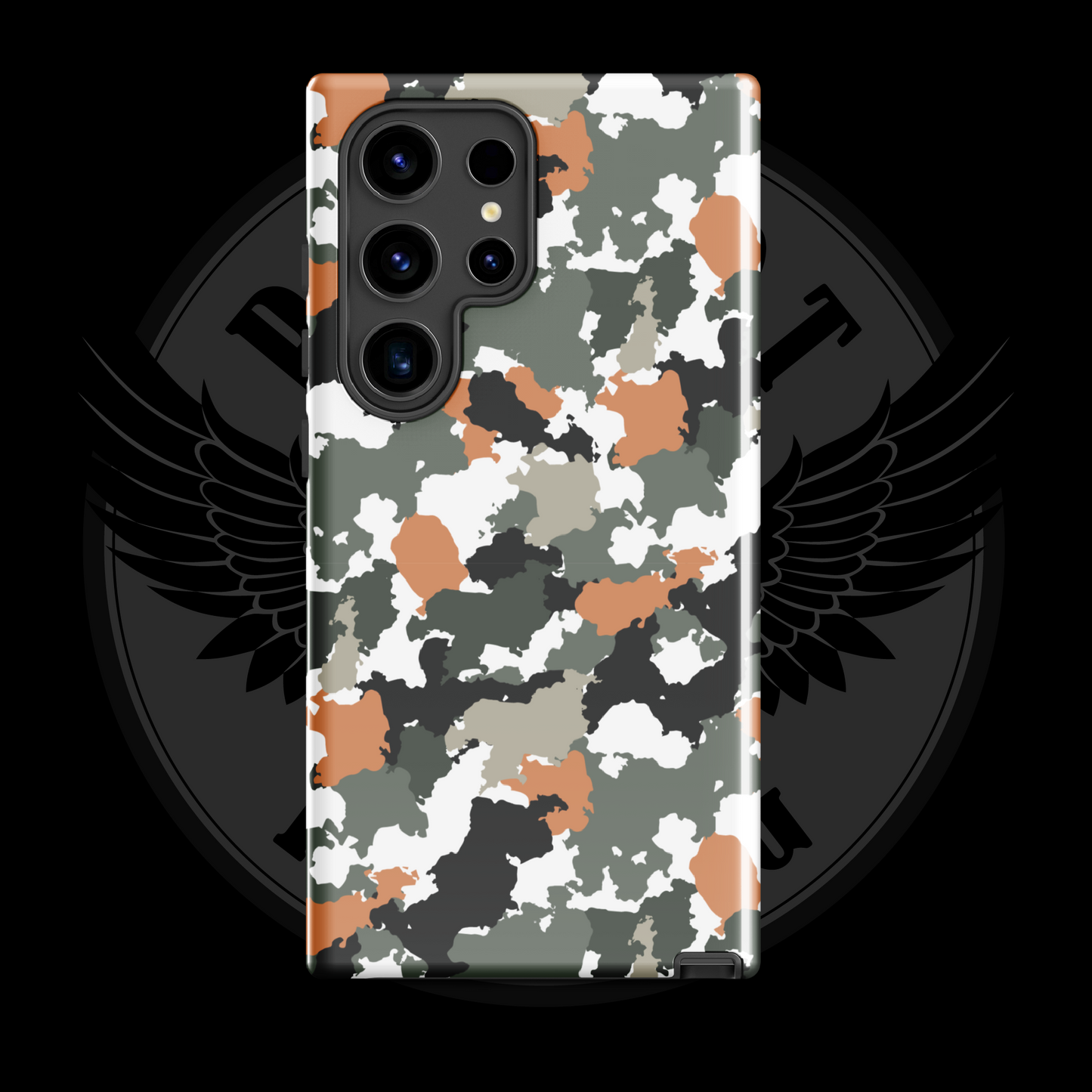 Urban Defender Camo Samsung Case – Tactical Dual-Layer Protection with Free Shipping
