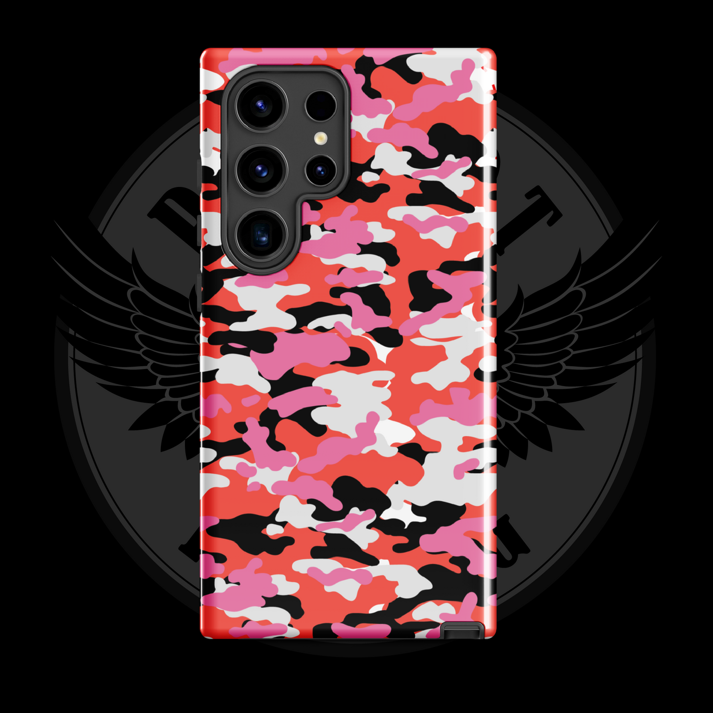 Liberty Blaze Camo Samsung Case – Bold Dual-Layer Protection with Free Shipping