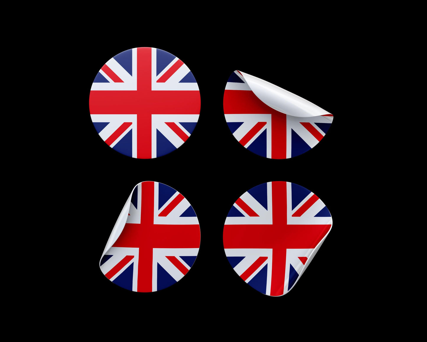 Union Jack Stickers