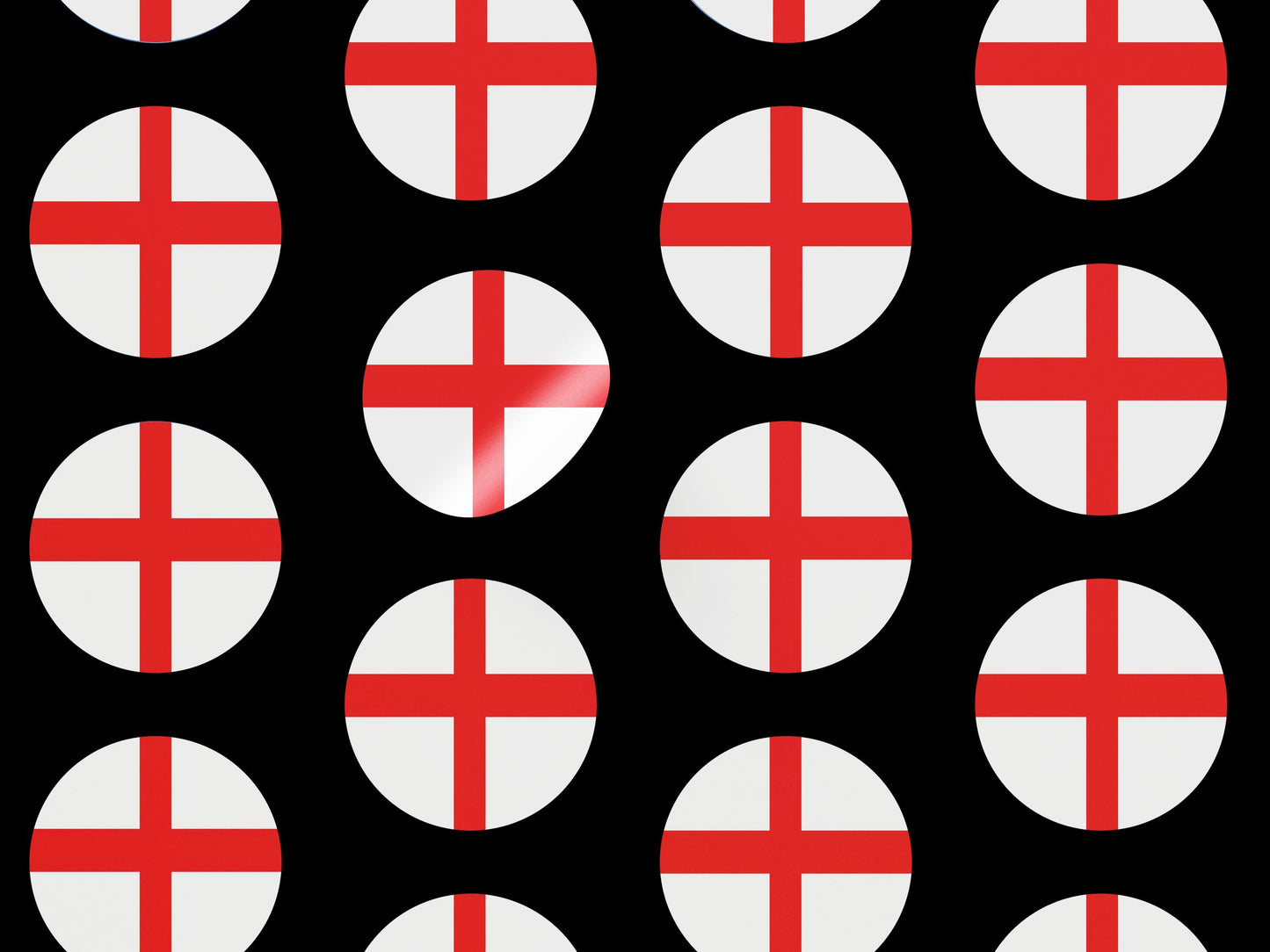 St George’s Cross Stickers