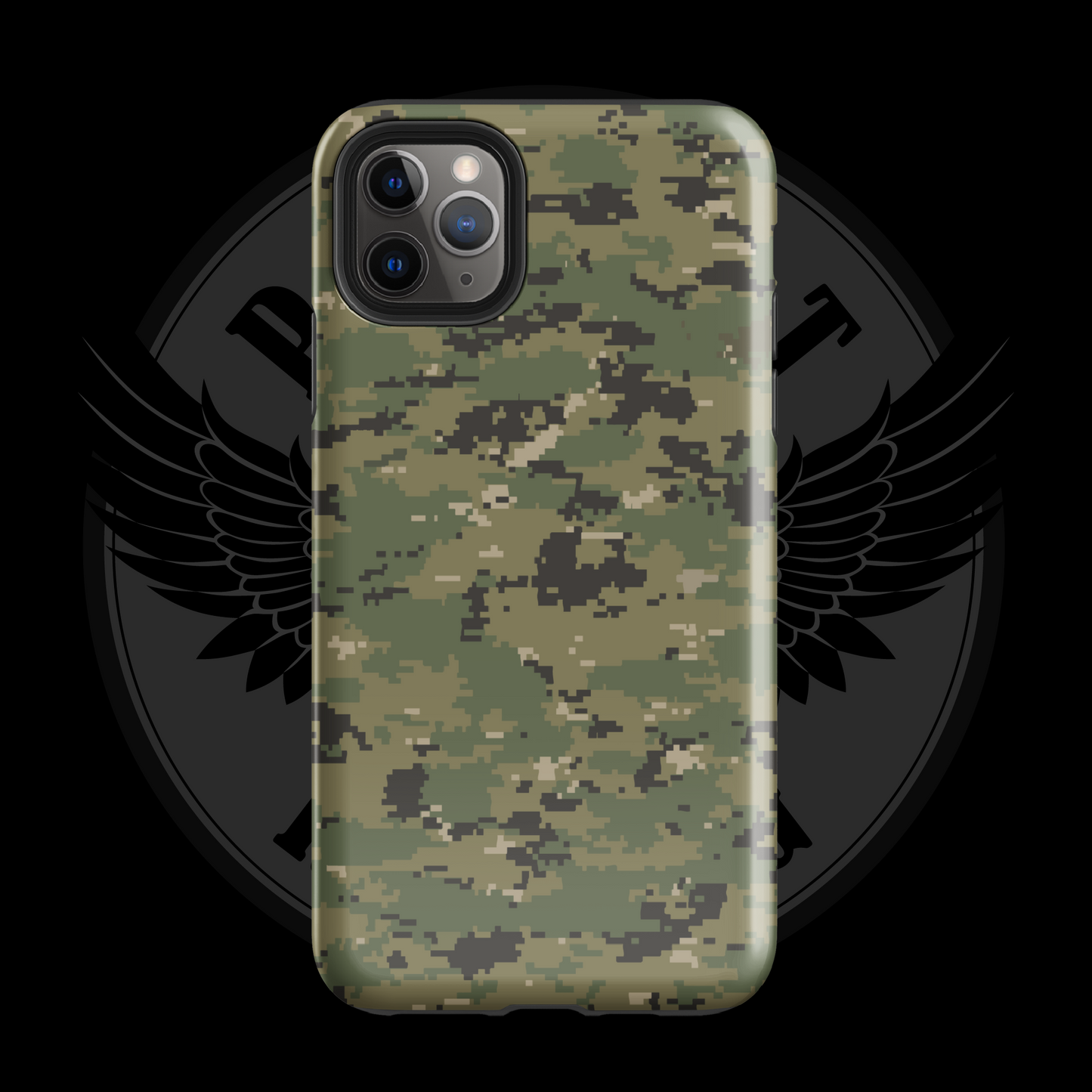 Tactical Operator Camo iPhone Case – Military-Grade Dual-Layer Protection with Free Shipping