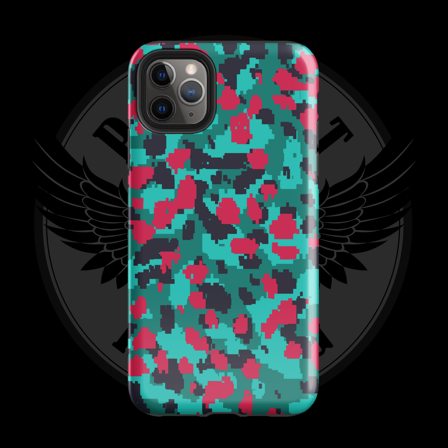 Patriot Storm iPhone Case – Tactical Digital Camo Dual-Layer Protection with Free Shipping