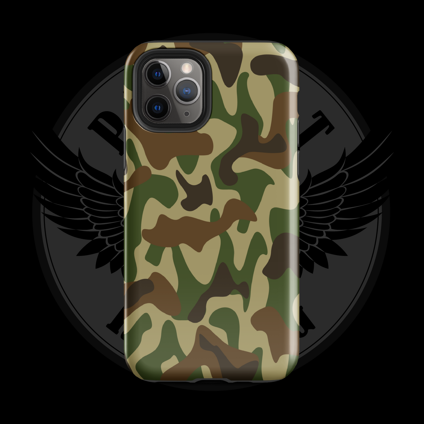 Heritage Hunter Camo iPhone Case – Classic Woodland Protection with Free Shipping