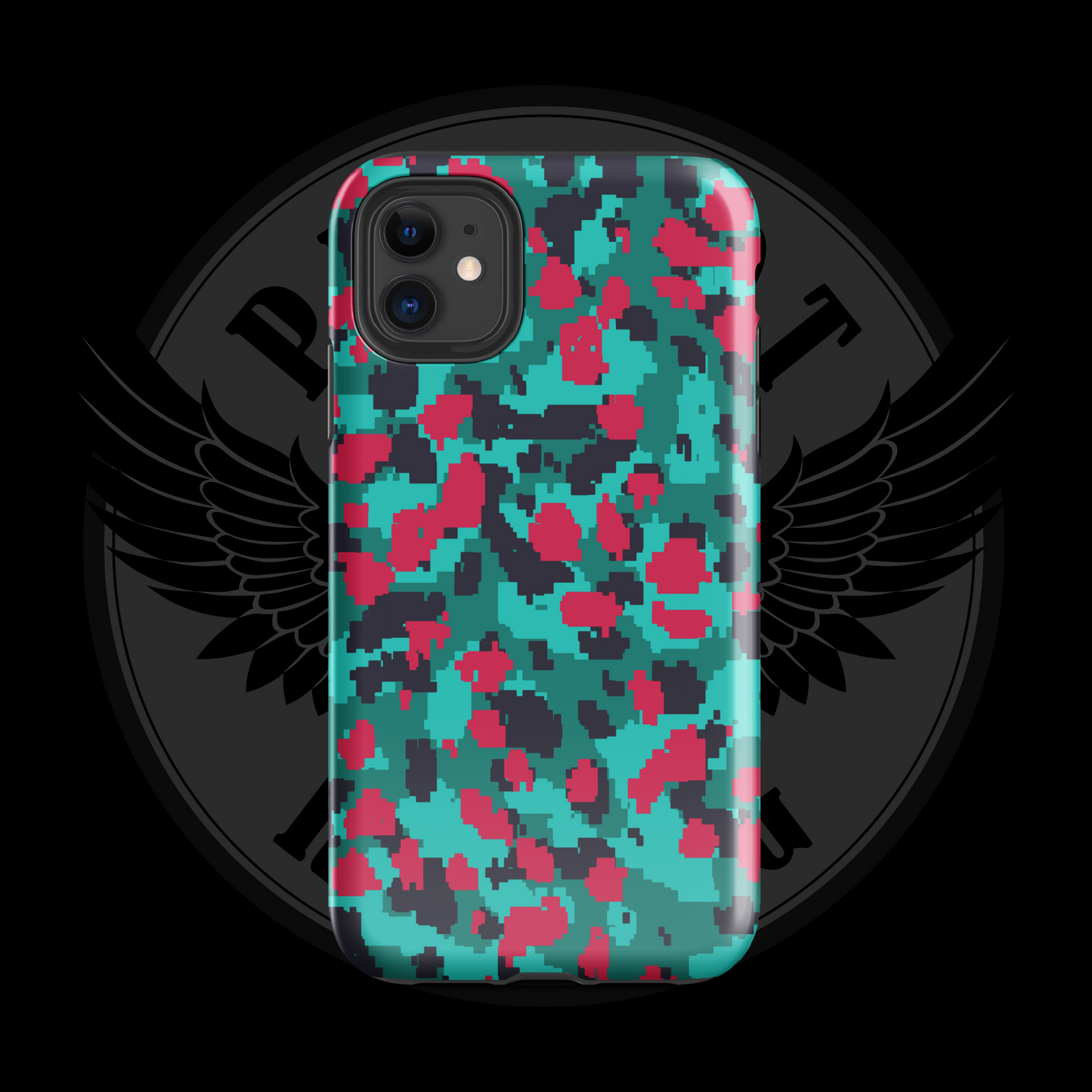Patriot Storm iPhone Case – Tactical Digital Camo Dual-Layer Protection with Free Shipping