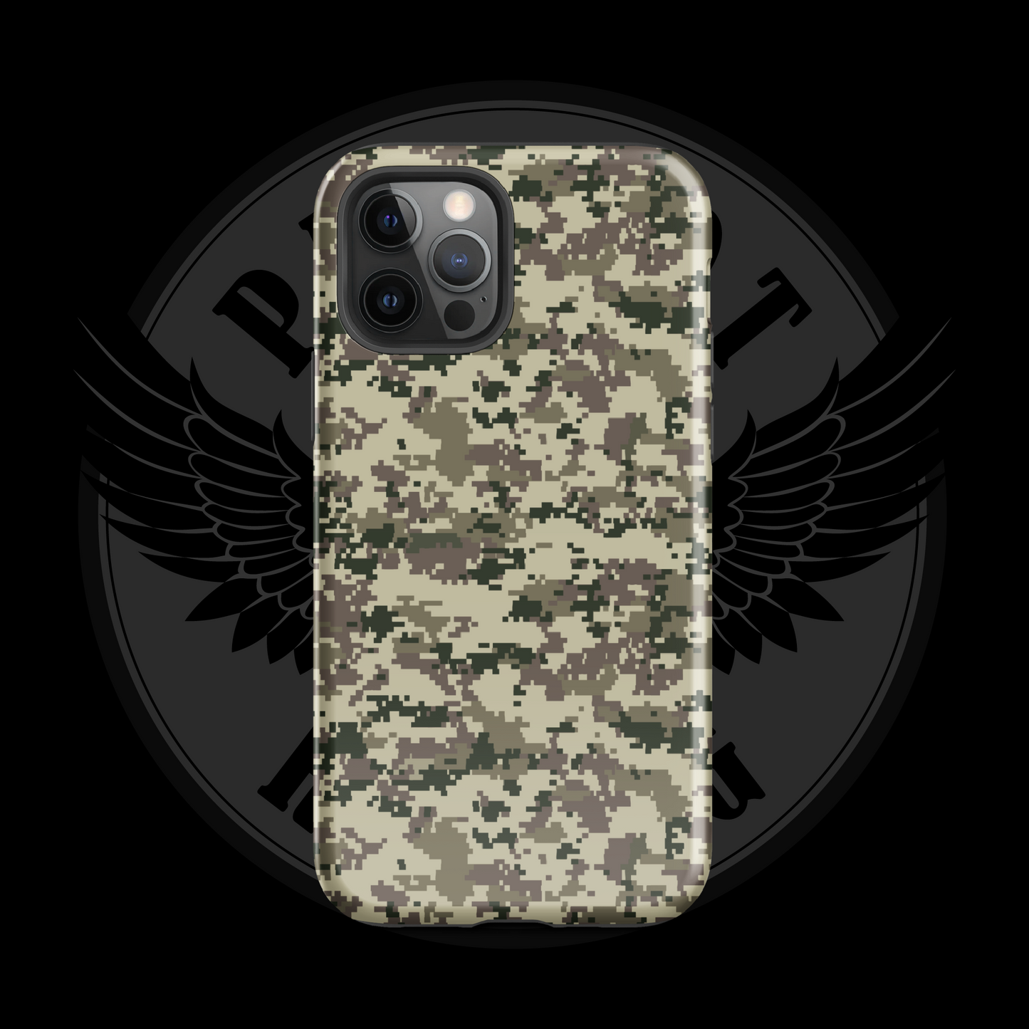 Freedom Guard Camo iPhone Case – Tactical Digital Protection with Free Shipping