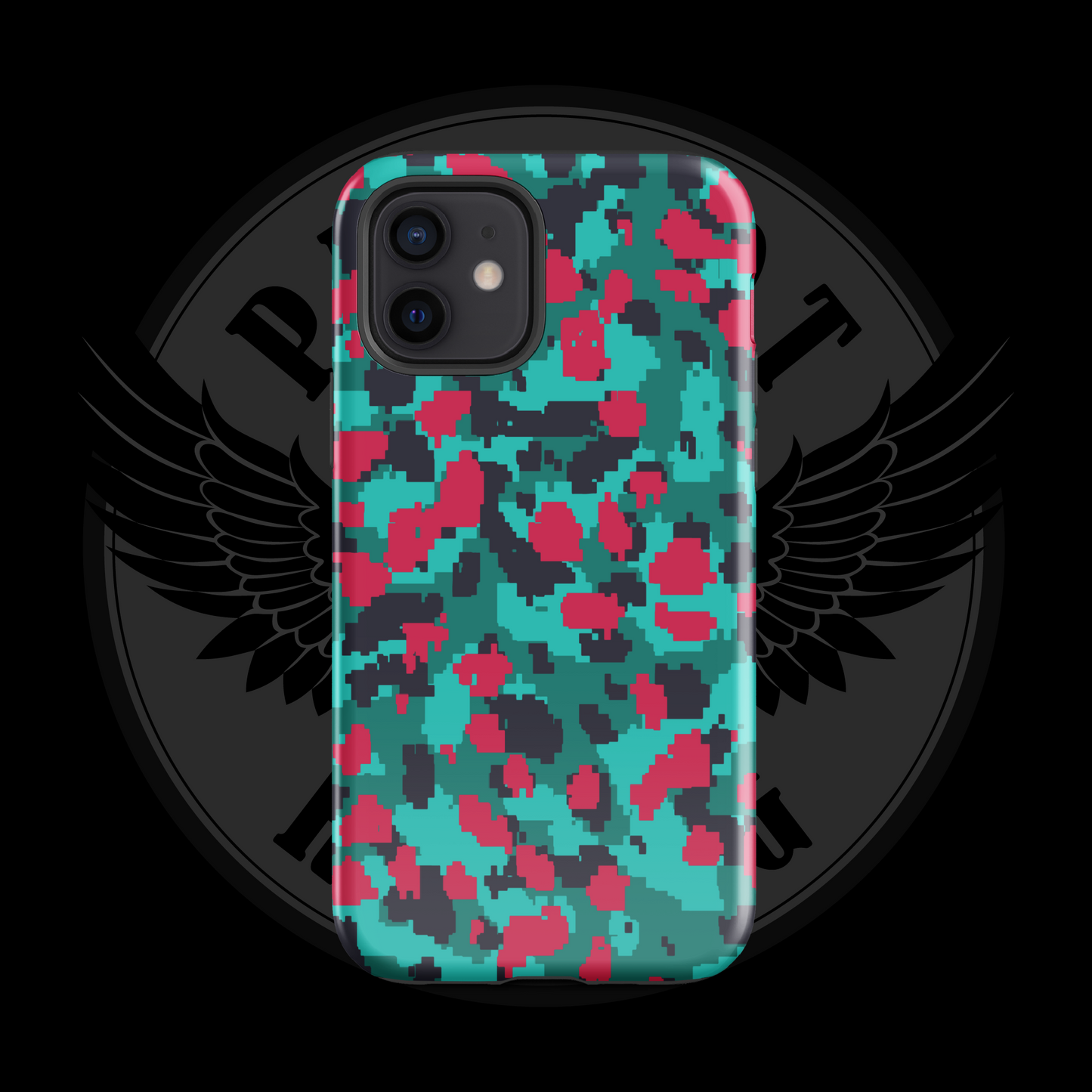 Patriot Storm iPhone Case – Tactical Digital Camo Dual-Layer Protection with Free Shipping