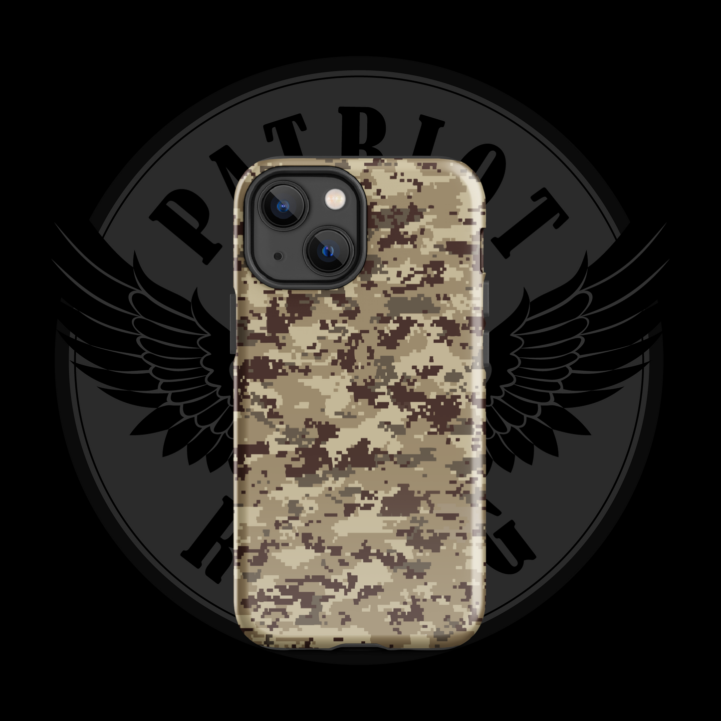 Desert Patriot Camo iPhone Case – Sand-Tone Tactical Protection with Free Shipping