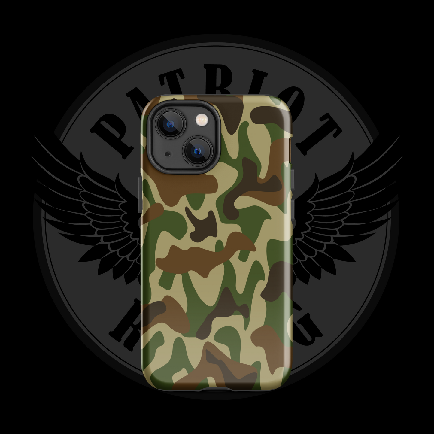 Heritage Hunter Camo iPhone Case – Classic Woodland Protection with Free Shipping