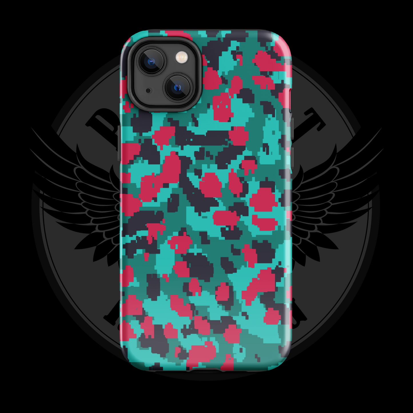Patriot Storm iPhone Case – Tactical Digital Camo Dual-Layer Protection with Free Shipping