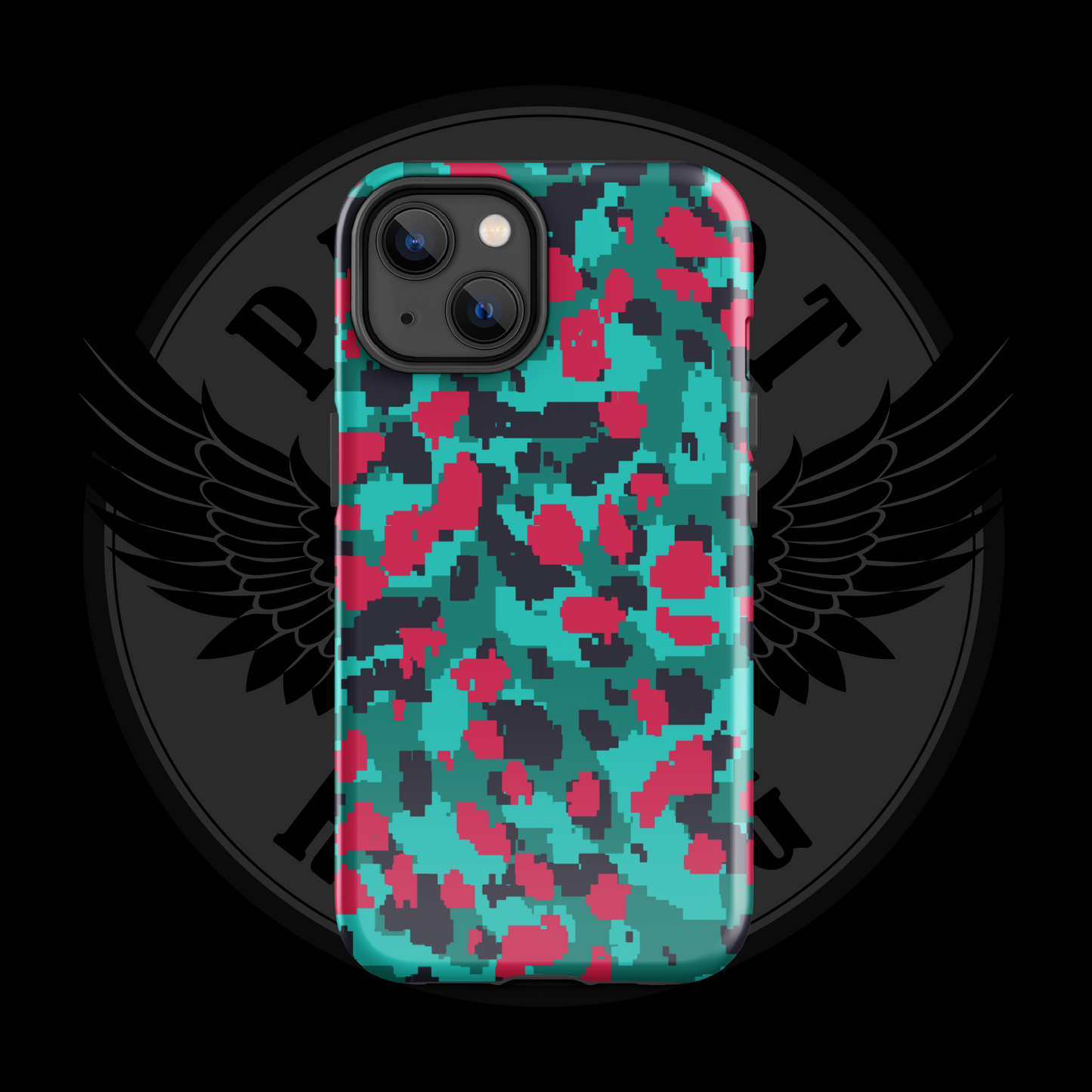 Patriot Storm iPhone Case – Tactical Digital Camo Dual-Layer Protection with Free Shipping