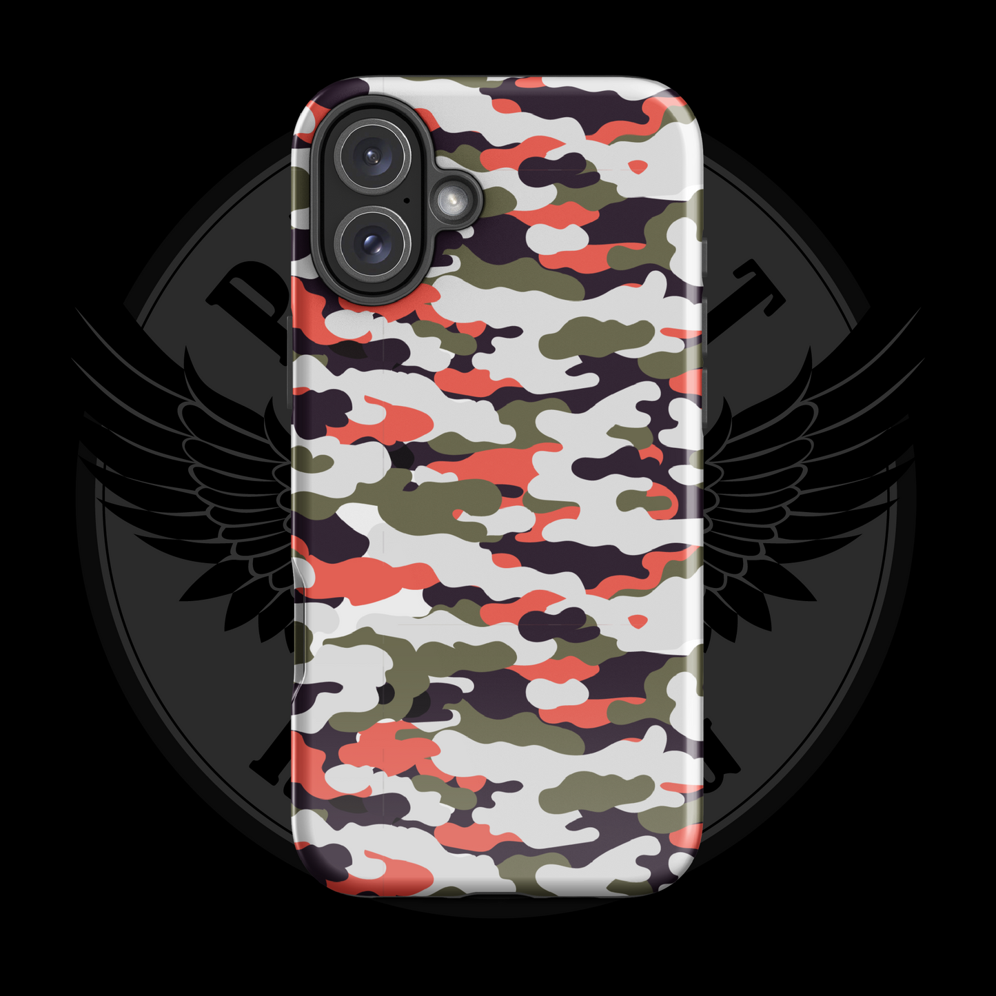 Iron Valor iPhone Case – Tactical Protection with Dual-Layer Armour & Free Shipping