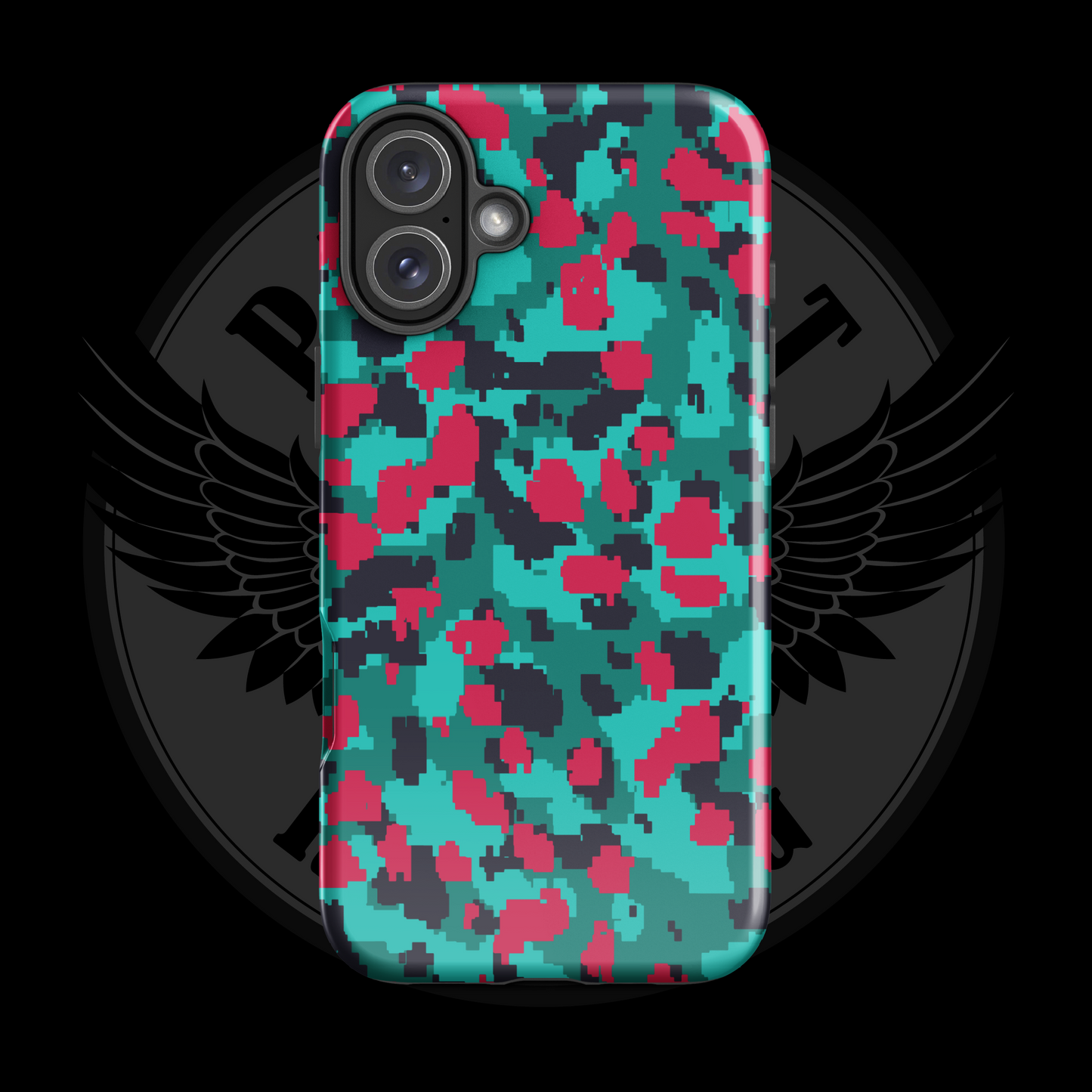 Patriot Storm iPhone Case – Tactical Digital Camo Dual-Layer Protection with Free Shipping