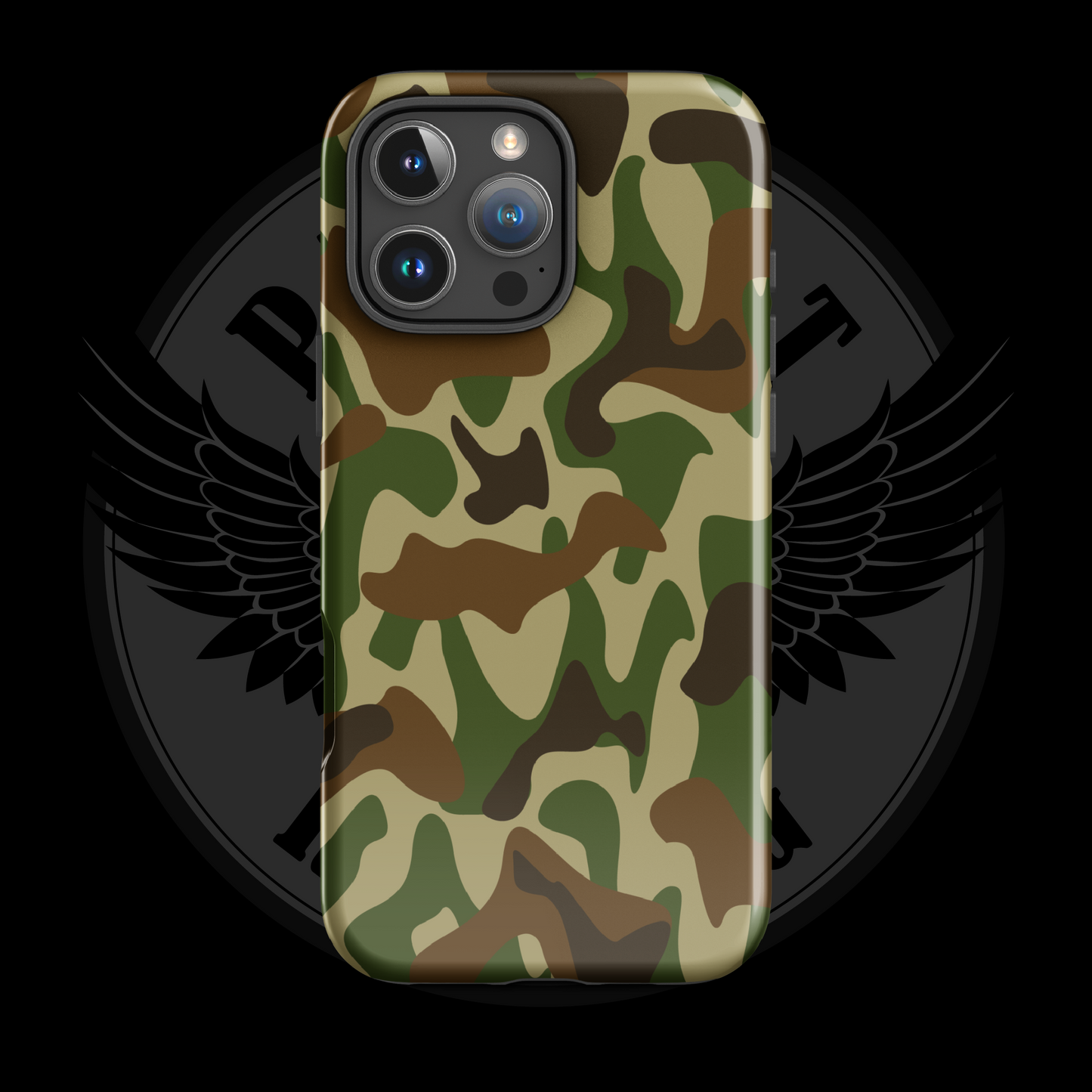 Heritage Hunter Camo iPhone Case – Classic Woodland Protection with Free Shipping
