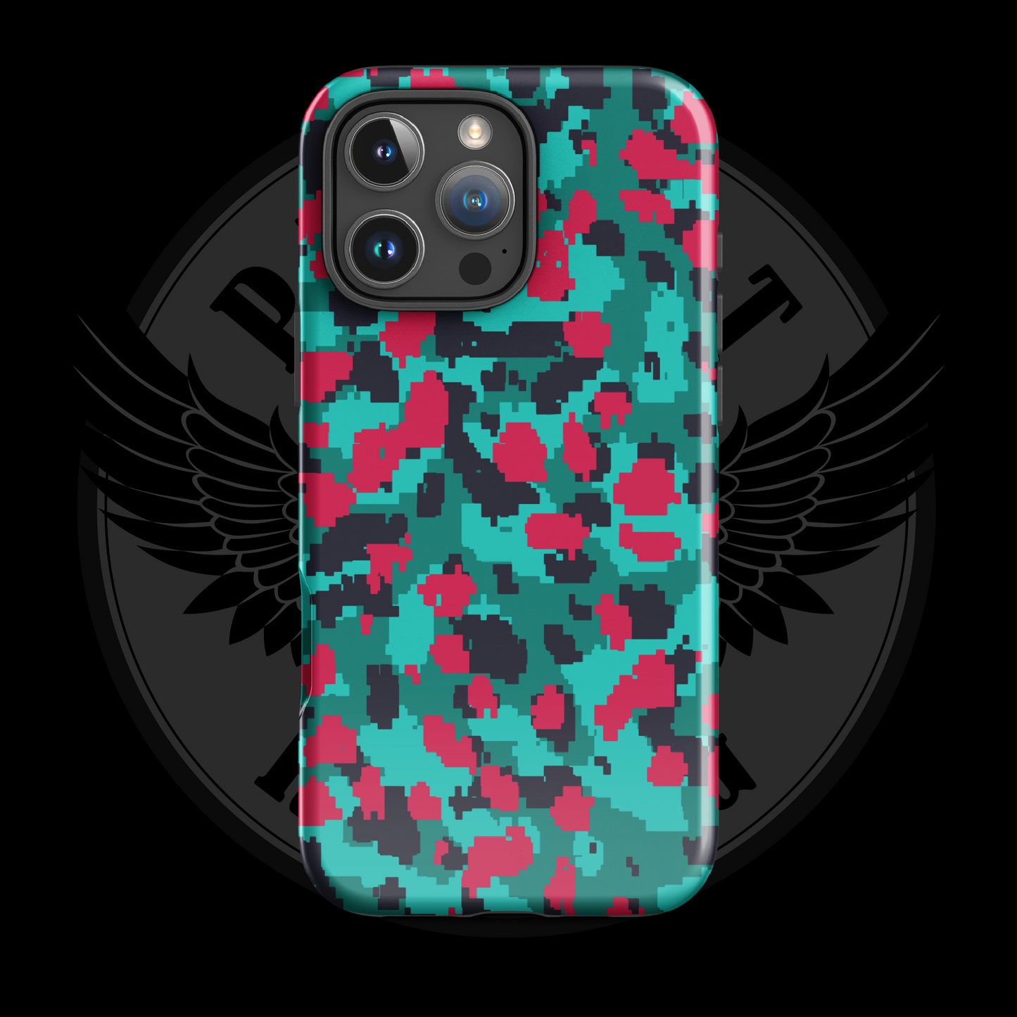 Patriot Storm iPhone Case – Tactical Digital Camo Dual-Layer Protection with Free Shipping
