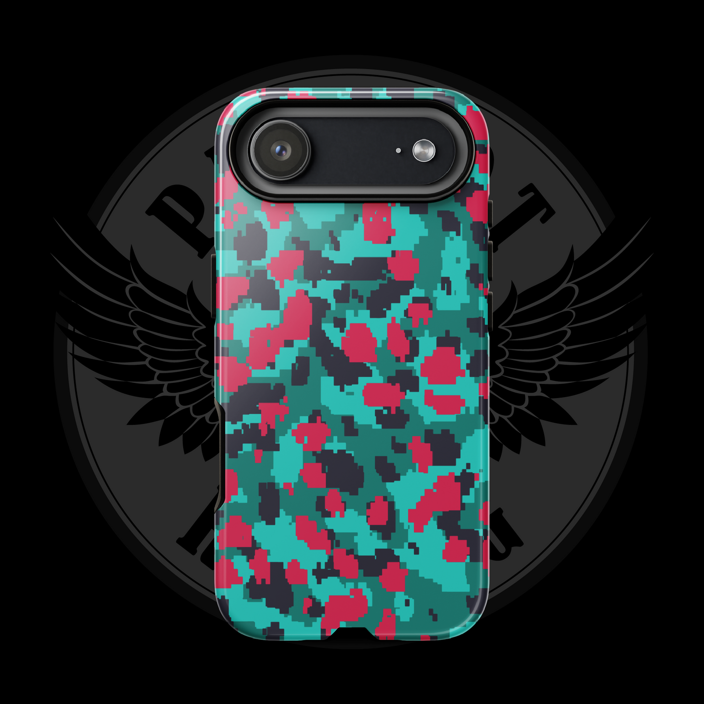 Patriot Storm iPhone Case – Tactical Digital Camo Dual-Layer Protection with Free Shipping