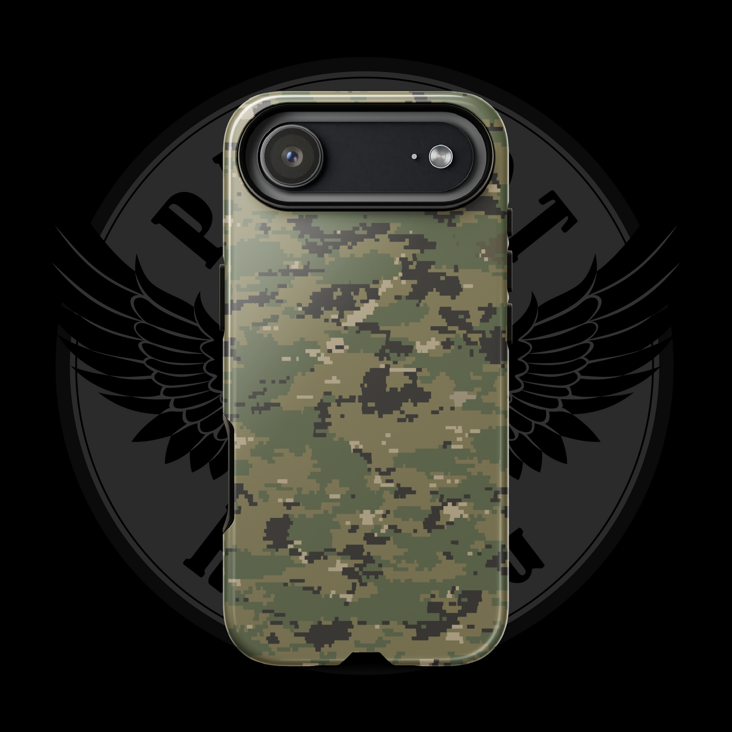 Tactical Operator Camo iPhone Case – Military-Grade Dual-Layer Protection with Free Shipping