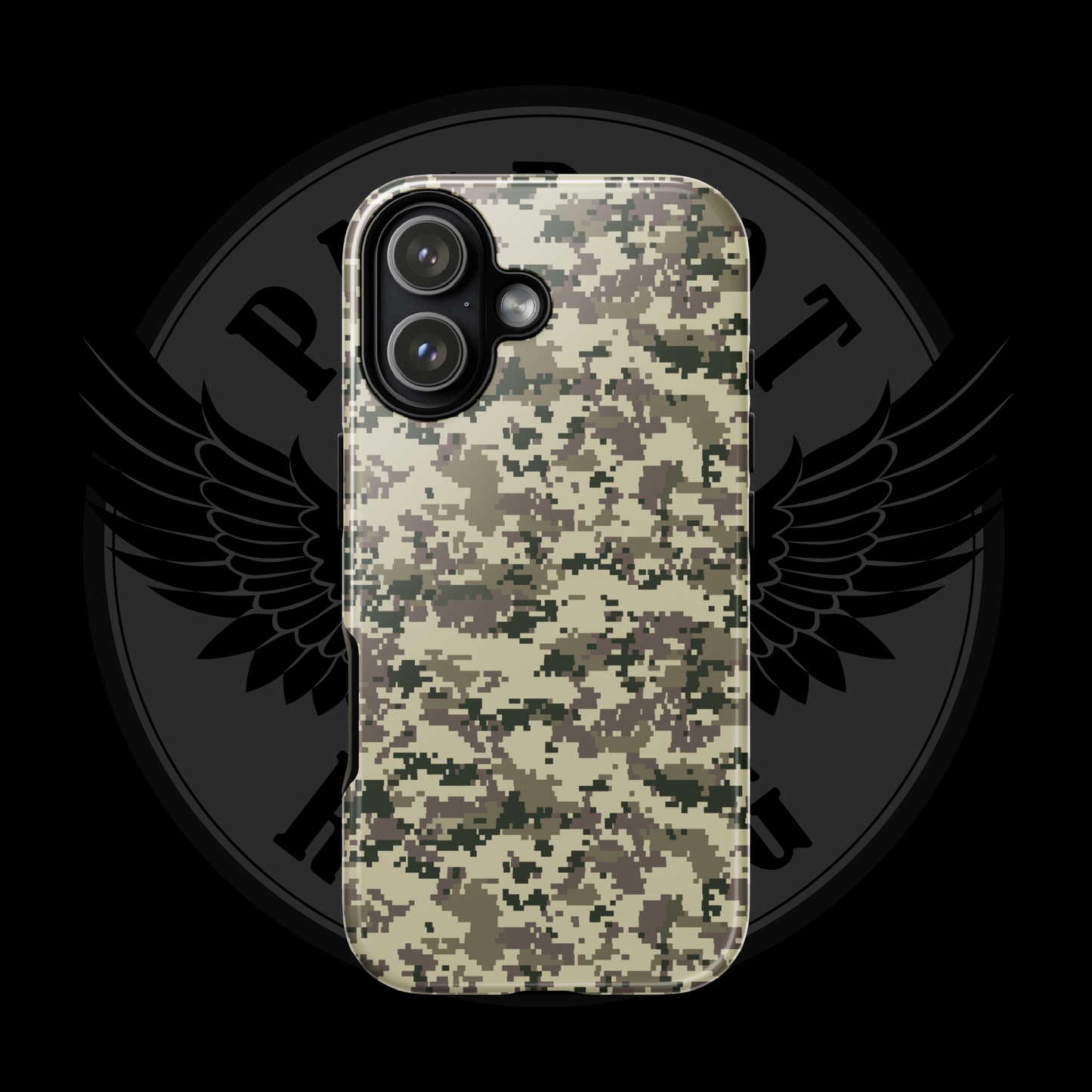 Freedom Guard Camo iPhone Case – Tactical Digital Protection with Free Shipping