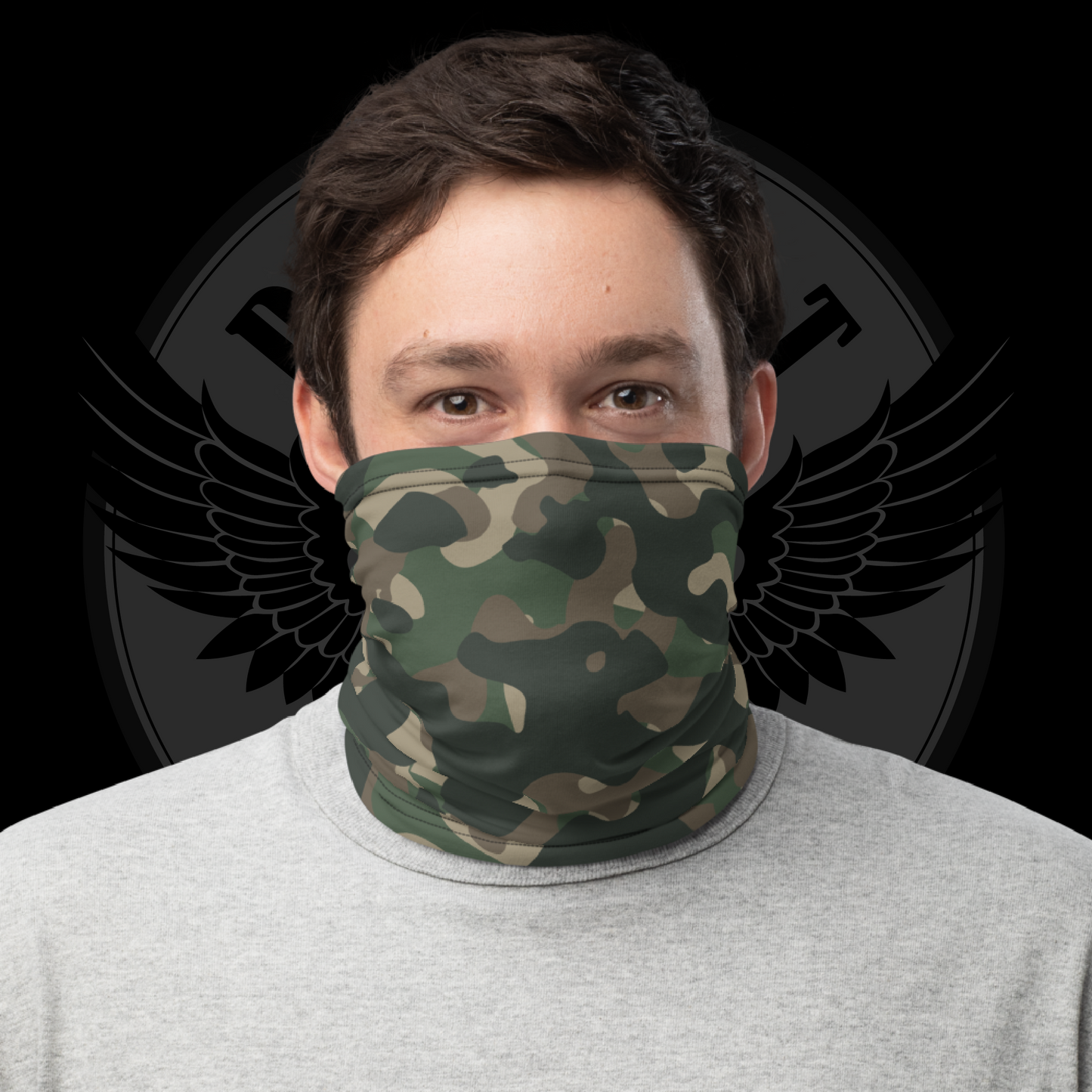 Frontline Forest Tactical Face Cover – Multifunctional Neck Gaiter