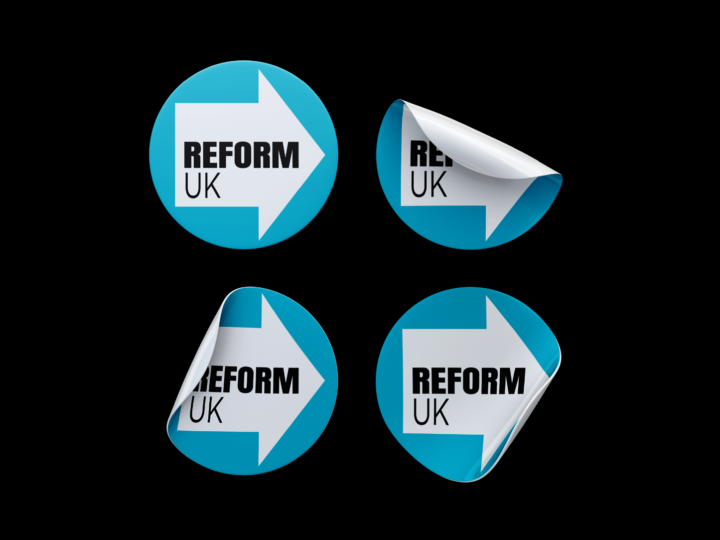 Reform UK Stickers