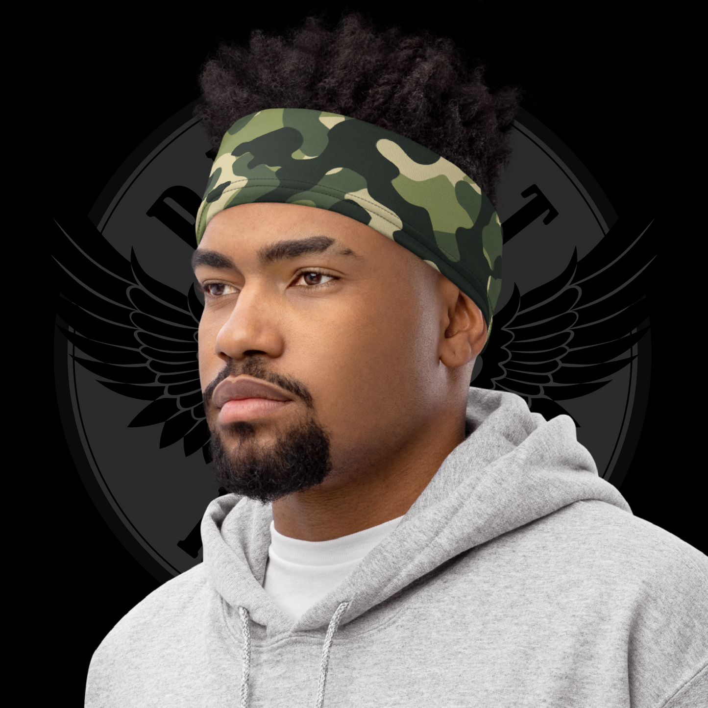 Woodland Warrior Tactical Face Cover – Multifunctional Neck Gaiter