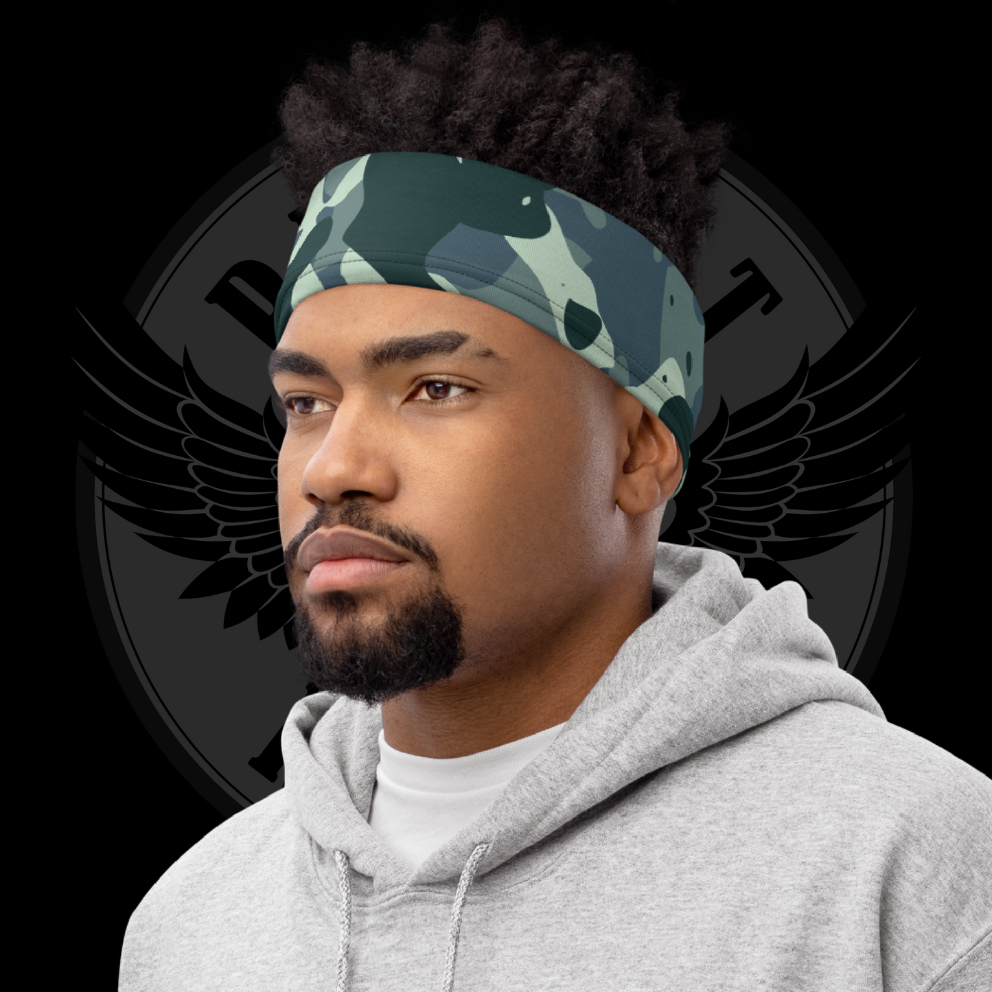 Midnight Stealth Tactical Face Cover – Multifunctional Neck Gaiter