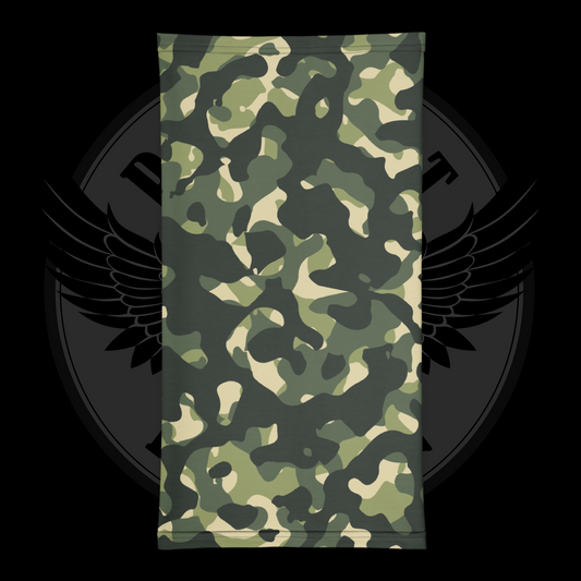 Woodland Warrior Tactical Face Cover – Multifunctional Neck Gaiter
