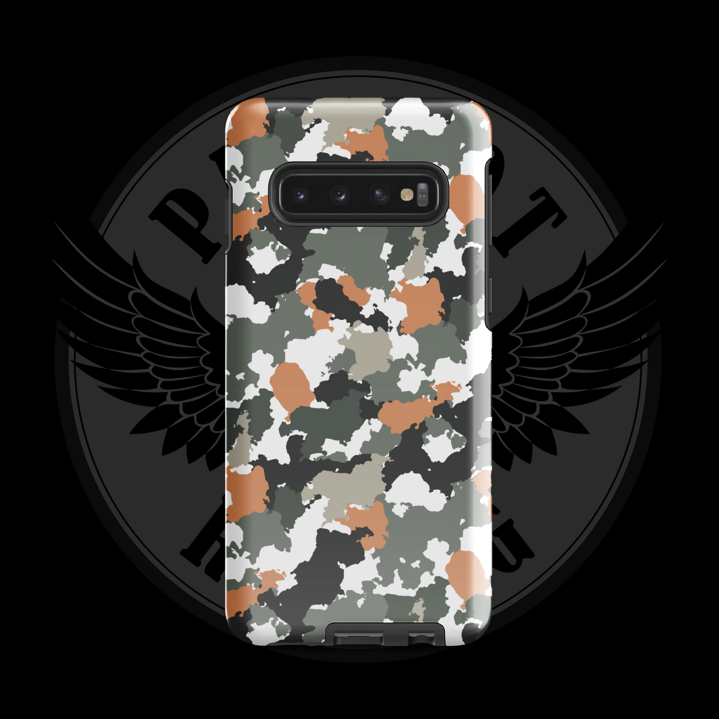 Urban Defender Camo Samsung Case – Tactical Dual-Layer Protection with Free Shipping