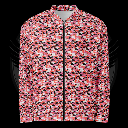 Liberty Blaze Camo Bomber Jacket – Bold Urban Camo with an Unstoppable Edge