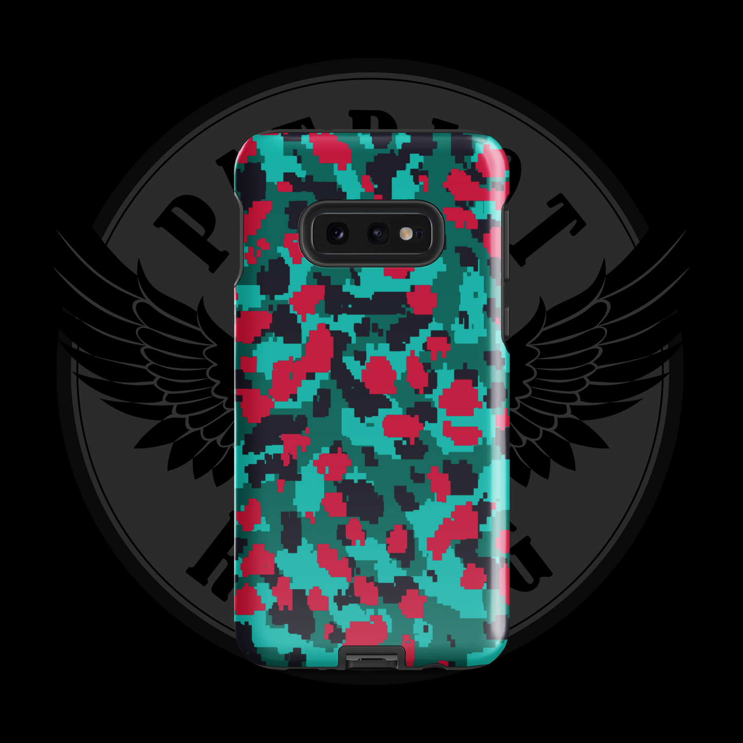 Patriot Storm Camo Samsung Case – Rugged Dual-Layer Protection with Free Shipping