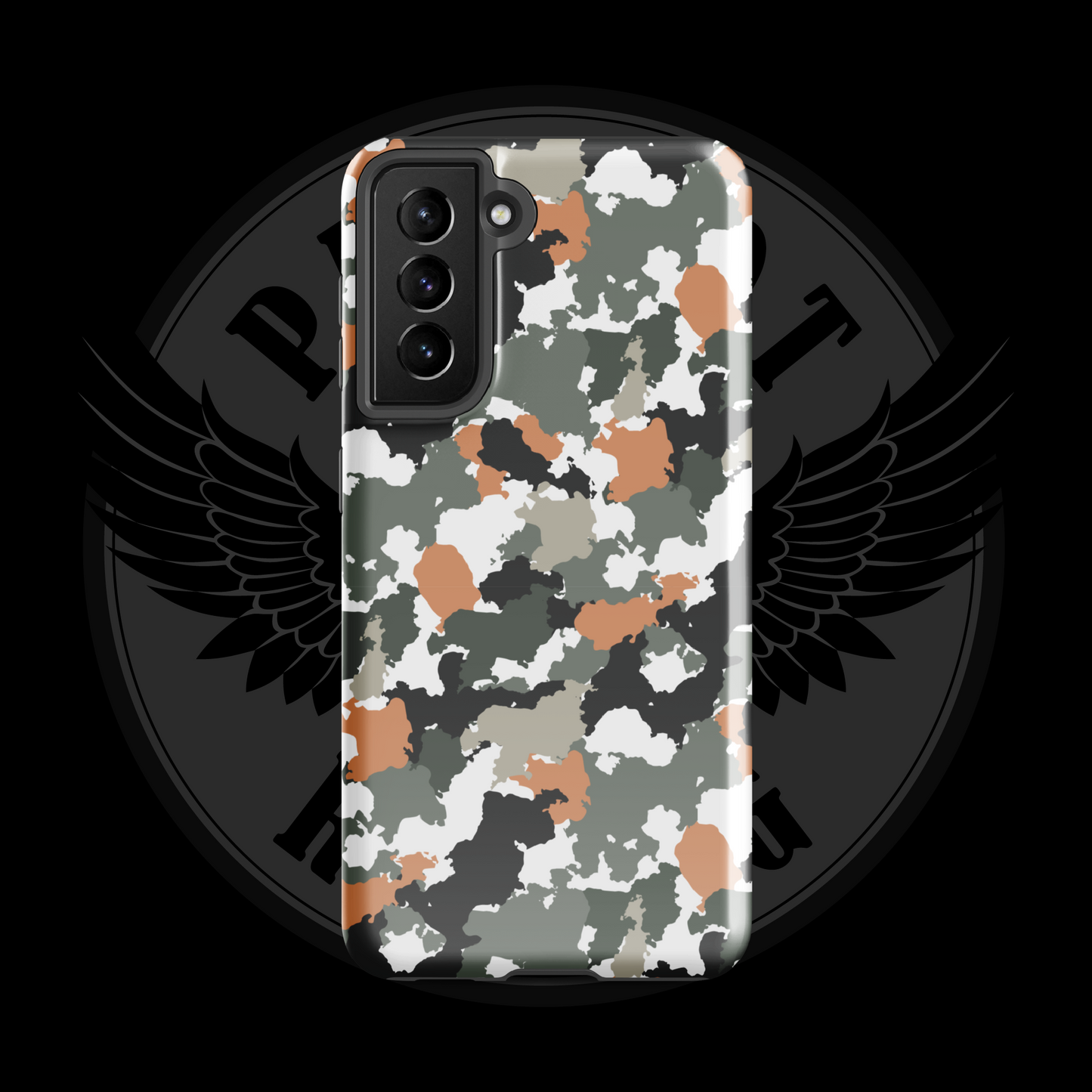 Urban Defender Camo Samsung Case – Tactical Dual-Layer Protection with Free Shipping