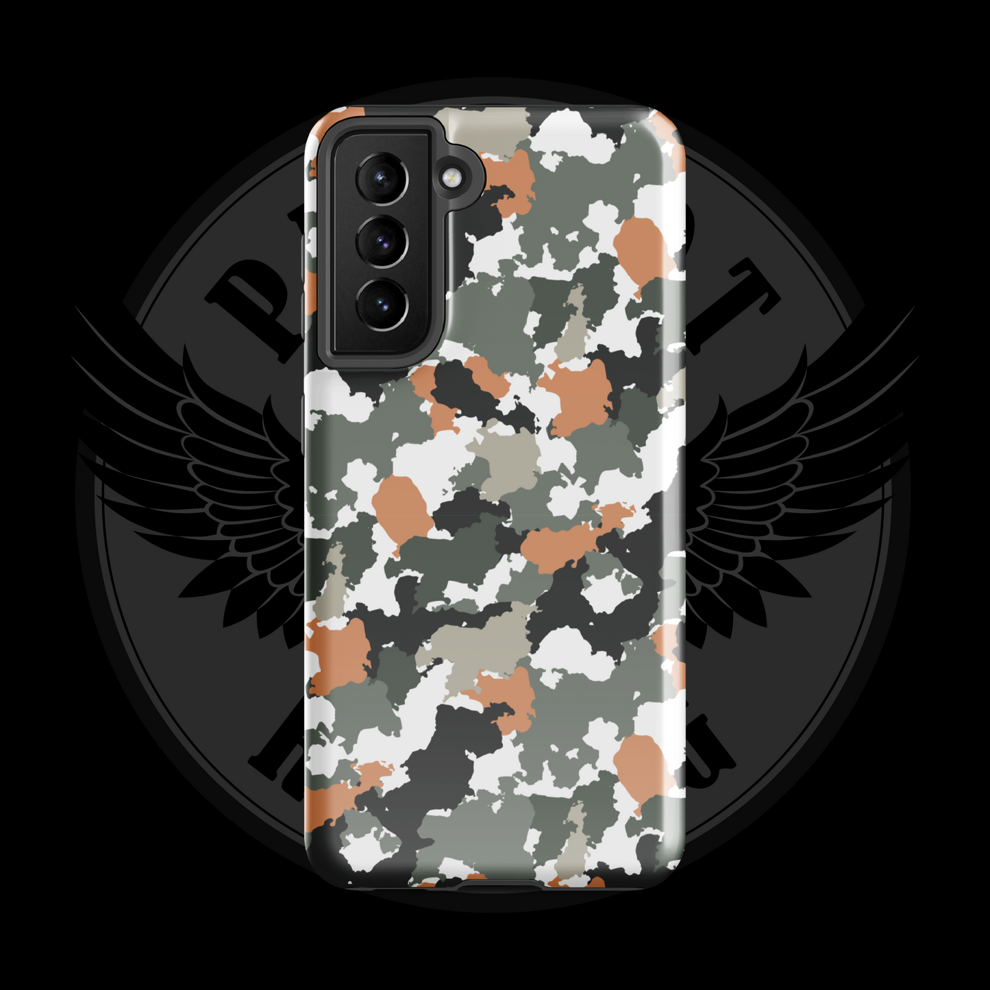 Urban Defender Camo Samsung Case – Tactical Dual-Layer Protection with Free Shipping