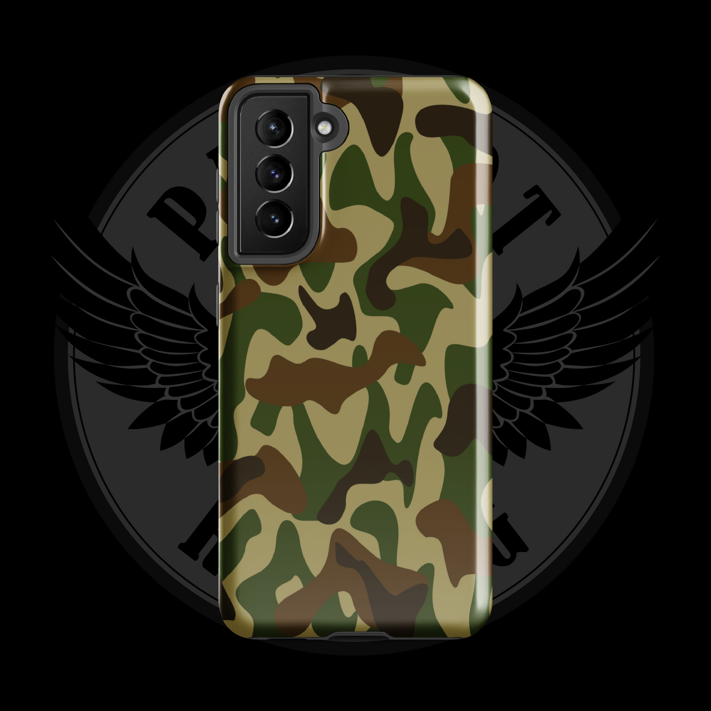 Heritage Hunter Camo Samsung Case – Classic Military Protection with Free Shipping