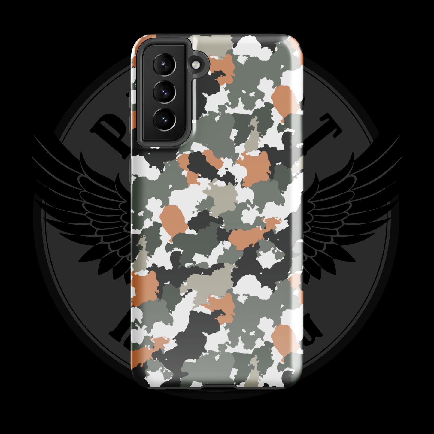 Urban Defender Camo Samsung Case – Tactical Dual-Layer Protection with Free Shipping