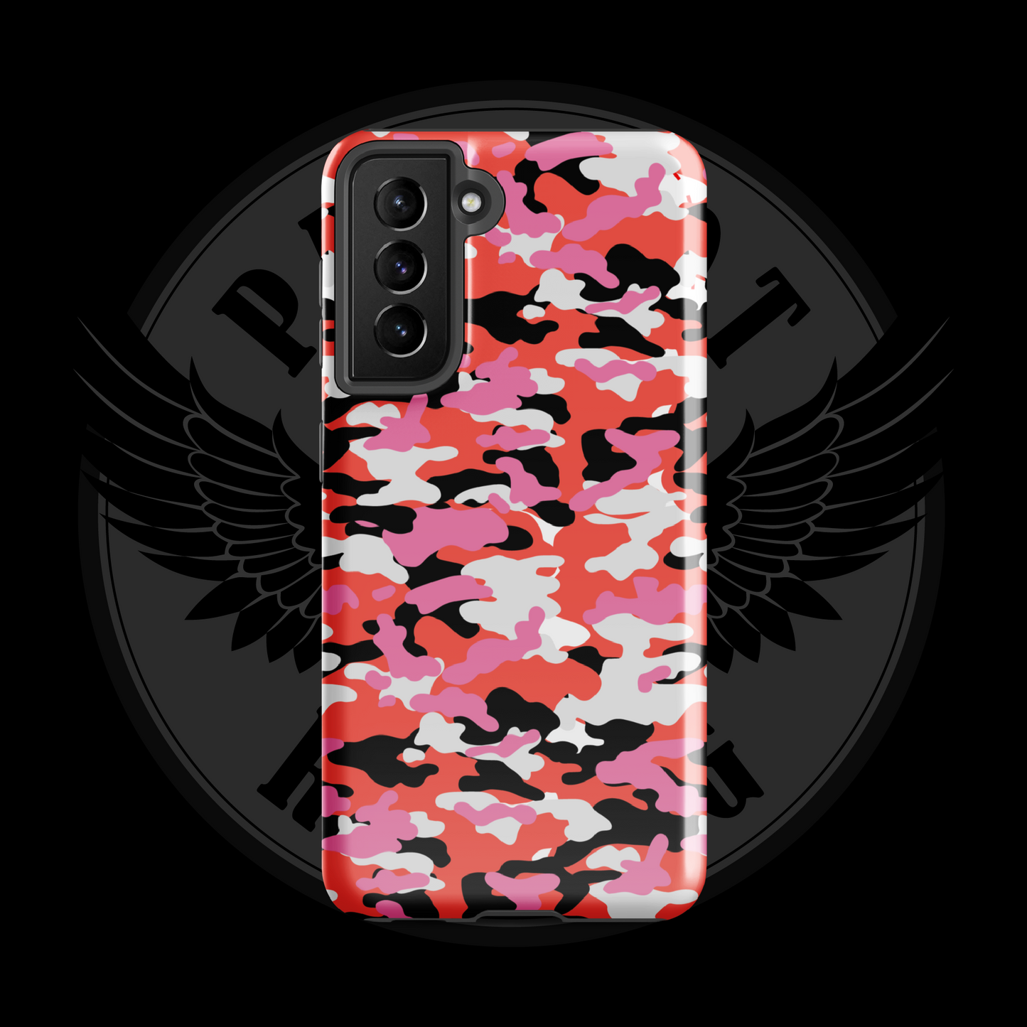 Liberty Blaze Camo Samsung Case – Bold Dual-Layer Protection with Free Shipping