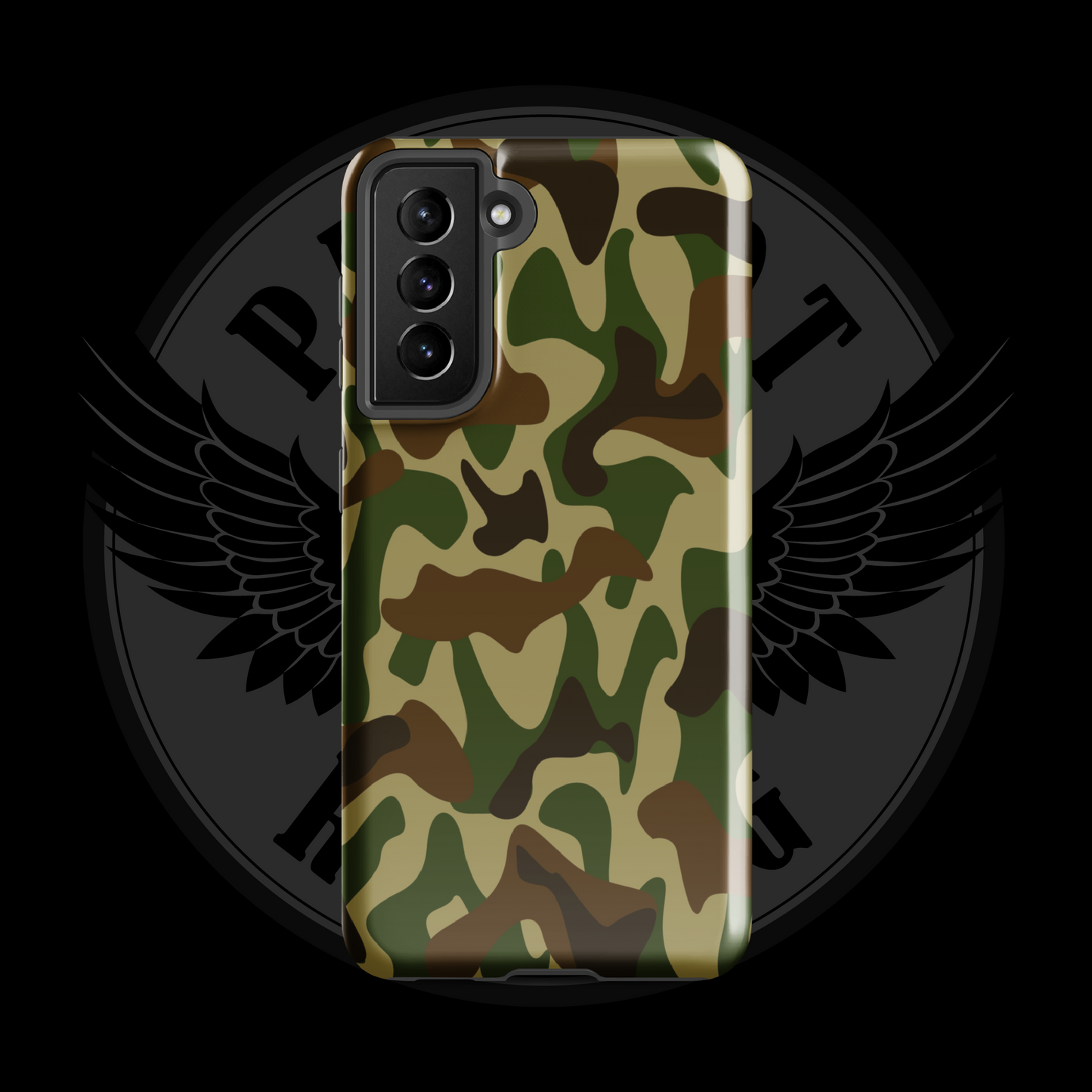 Heritage Hunter Camo Samsung Case – Classic Military Protection with Free Shipping