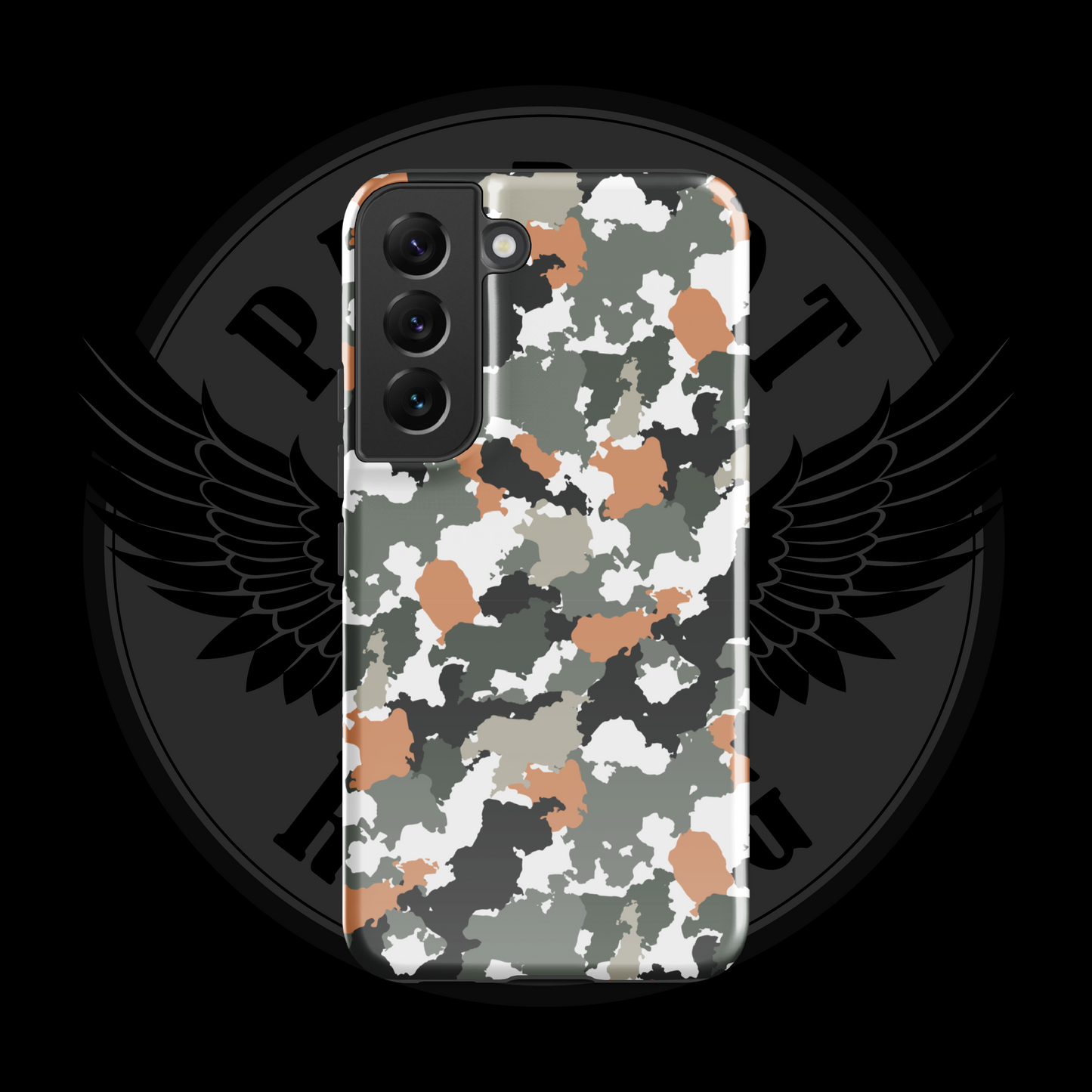 Urban Defender Camo Samsung Case – Tactical Dual-Layer Protection with Free Shipping