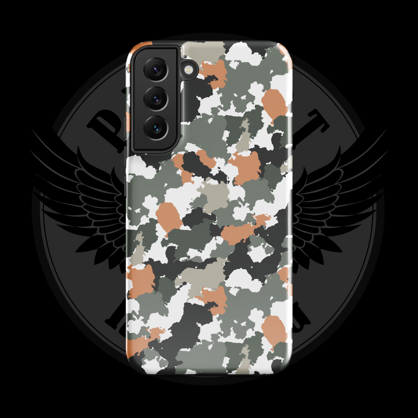 Urban Defender Camo Samsung Case – Tactical Dual-Layer Protection with Free Shipping