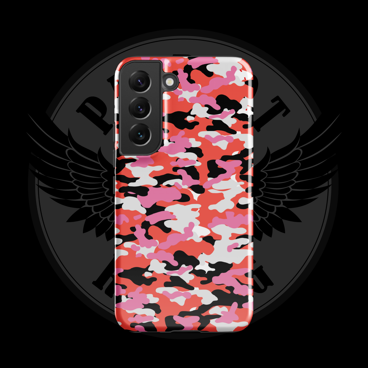 Liberty Blaze Camo Samsung Case – Bold Dual-Layer Protection with Free Shipping