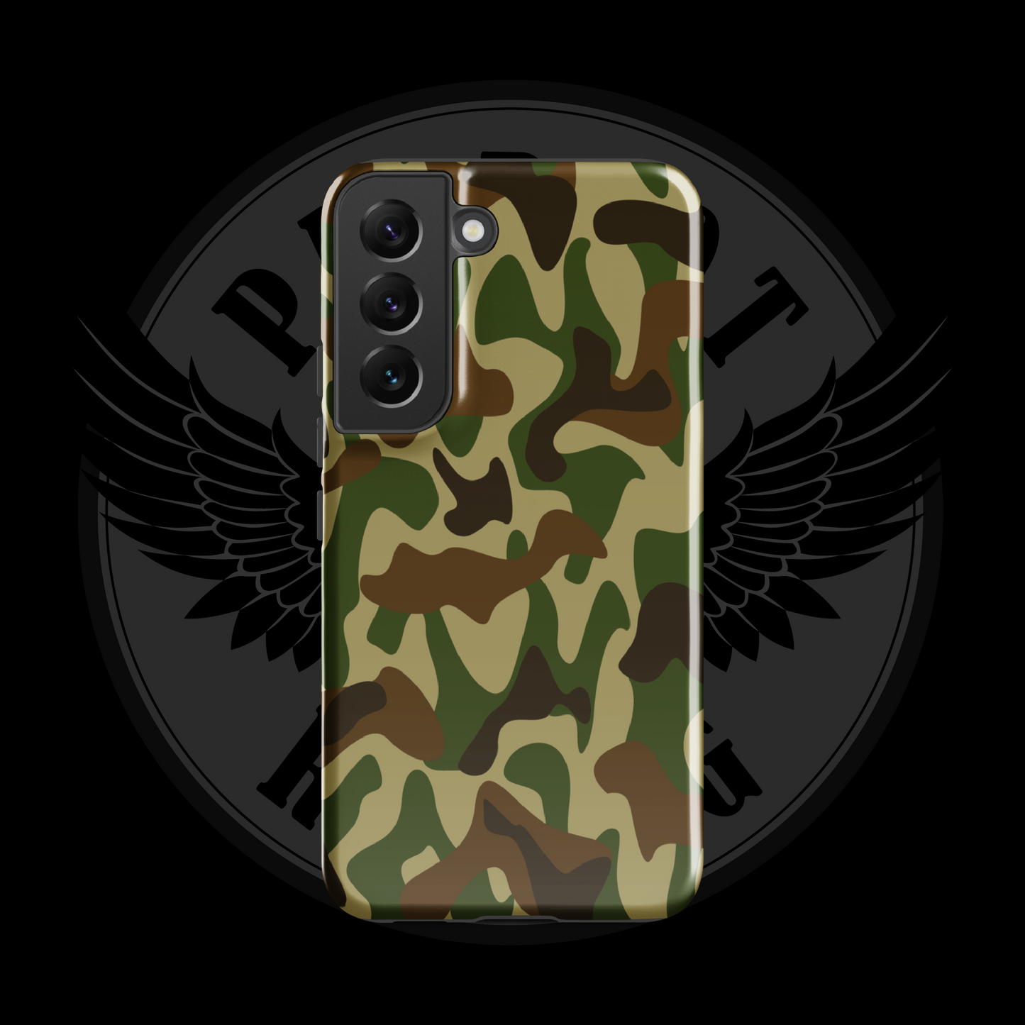 Heritage Hunter Camo Samsung Case – Classic Military Protection with Free Shipping